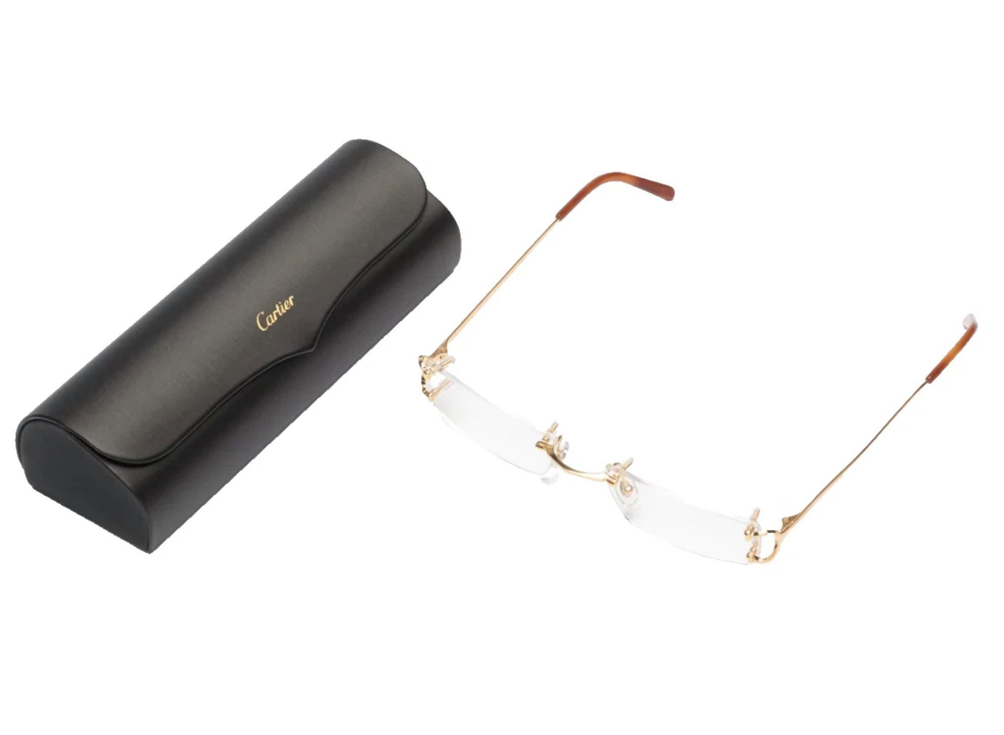 Cartier Brillengestell CT0092O Gold Piccadilly Brille Sonnenbrille, Originaler Cartier-Box inkl. Echtheitszertifikat & Garantiekarte