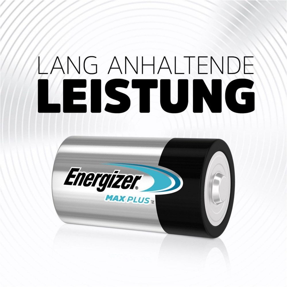Energizer Energizer Max Plus AA 10+10er Pack Mignon-Batterie Batterie, (1,5 V V), 12 Jahre Lagerfähigkeit, 80% mehr Power