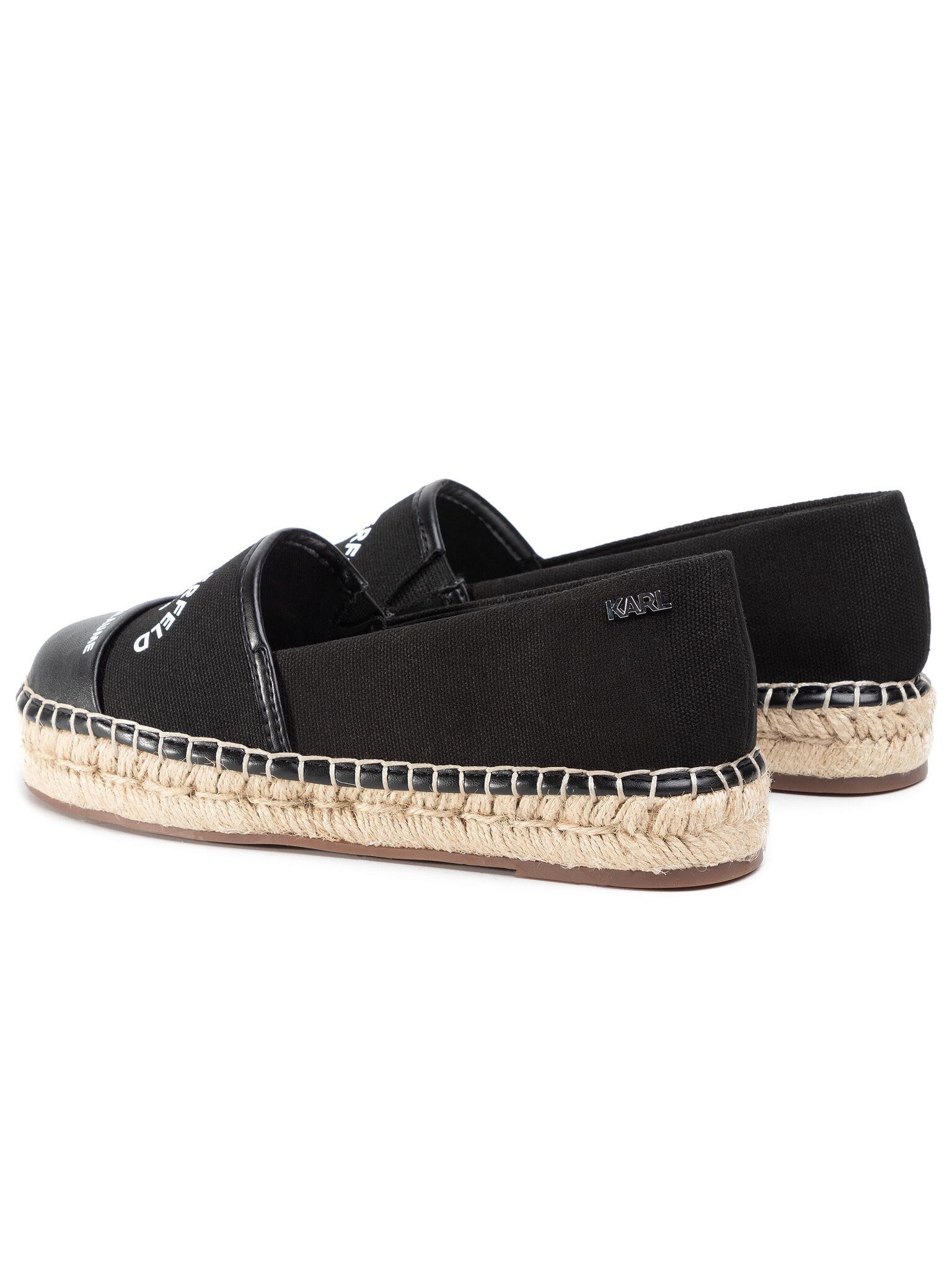 KARL LAGERFELD Karl Lagerfeld Damen Espadrilles KARL LAGERFELD-KL80108 Schwarz Espadrille