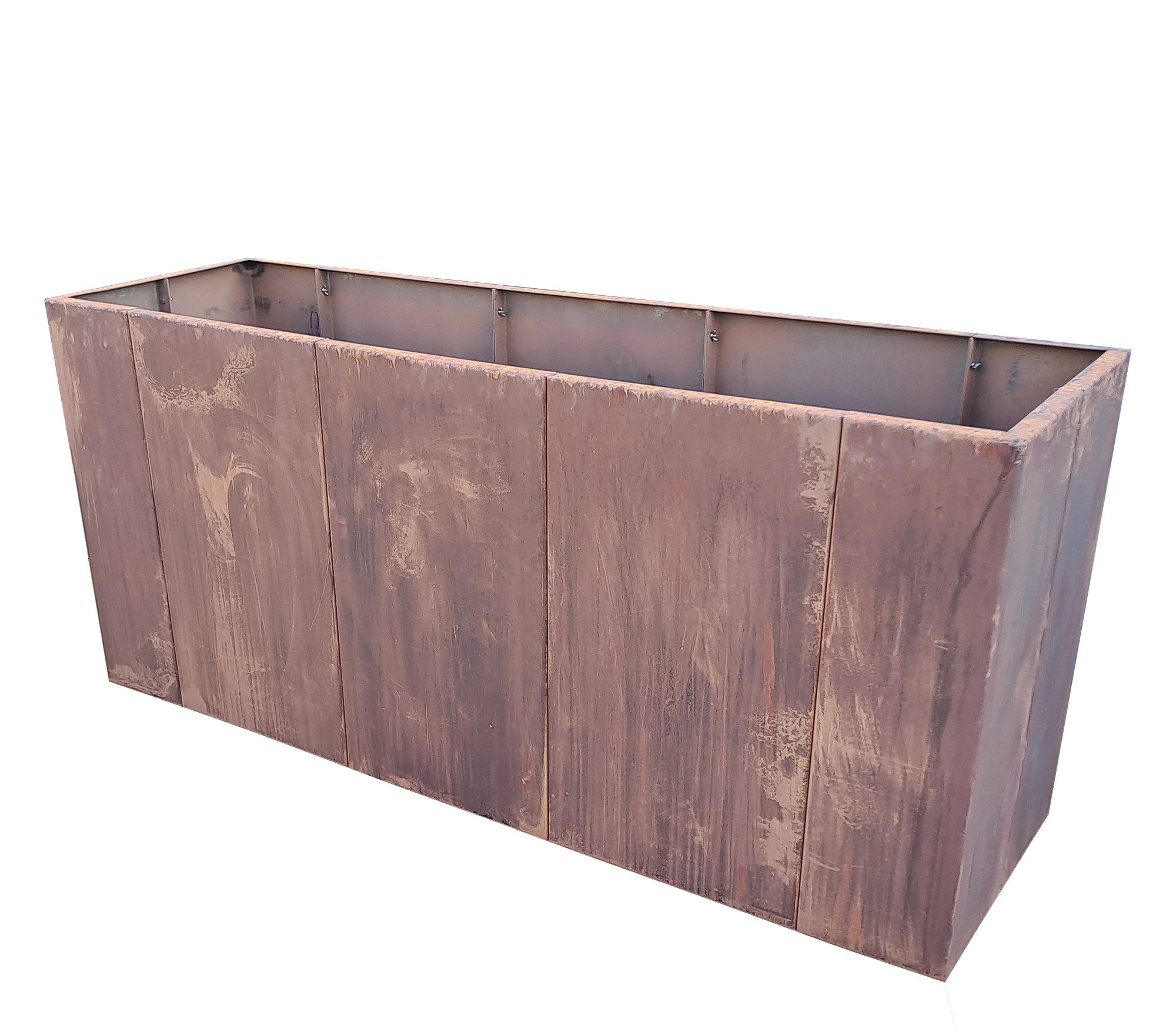 EdelrostPassion Hochbeet, Cortenstahl Edelrost, Metall, Höhe:80cm, B:60-100cm, L:150-400cm