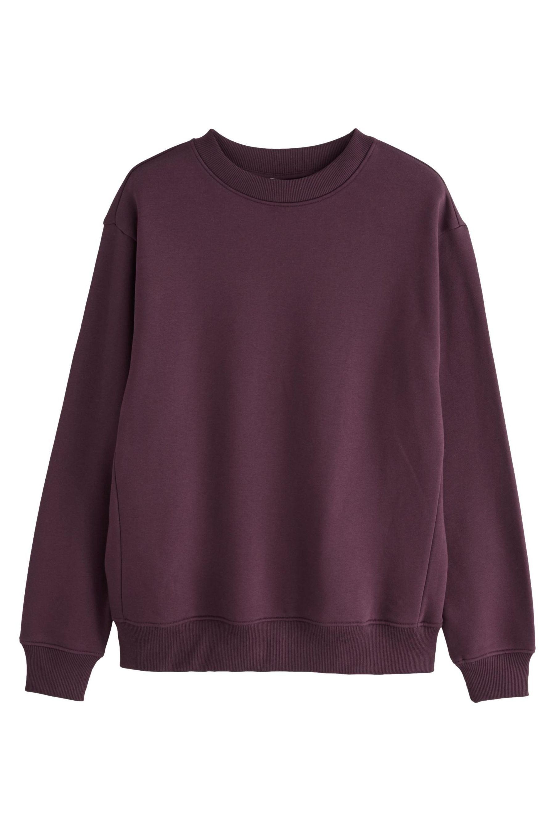 Next Sweater Schweres Regular Fit Rundhalssweatshirt günstig online kaufen