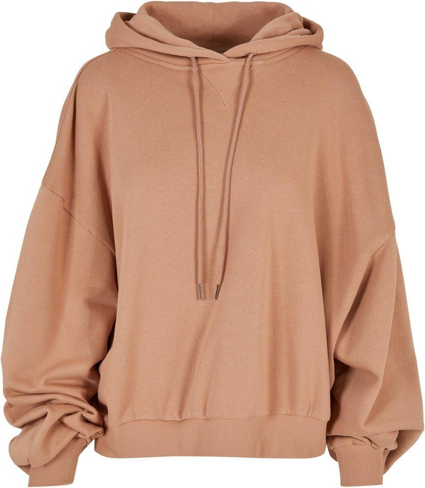 Rundhalspullover Urban Classics Damen Ladies Organic Oversized Terry Hoody