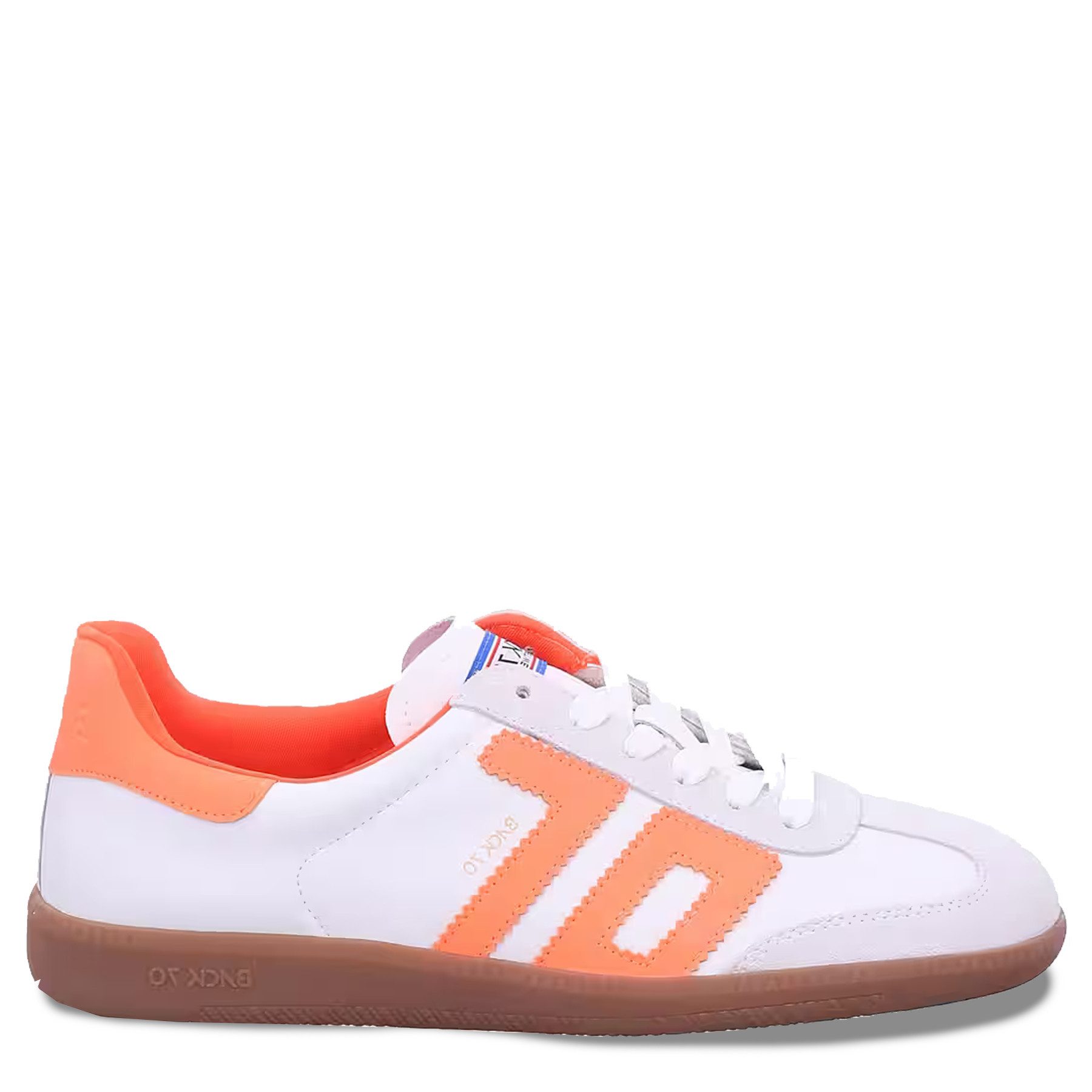 Back 70 Sneaker CLOUD aus Leder - Fluo Orange Sneaker