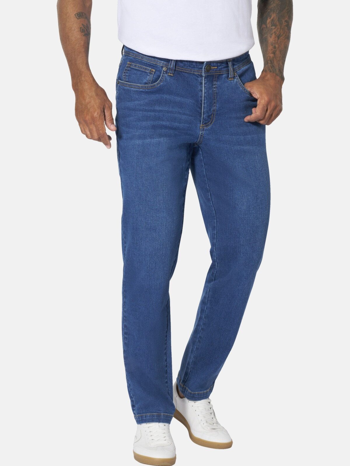 Jan Vanderstorm Comfort-fit-Jeans BOLKER mit lässigem Wascheffekt