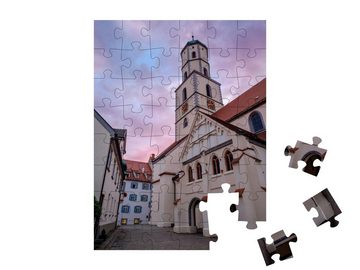puzzleYOU Puzzle Das Münster St. Martin, Biberach, Deutschland, 48 Puzzleteile, puzzleYOU-Kollektionen