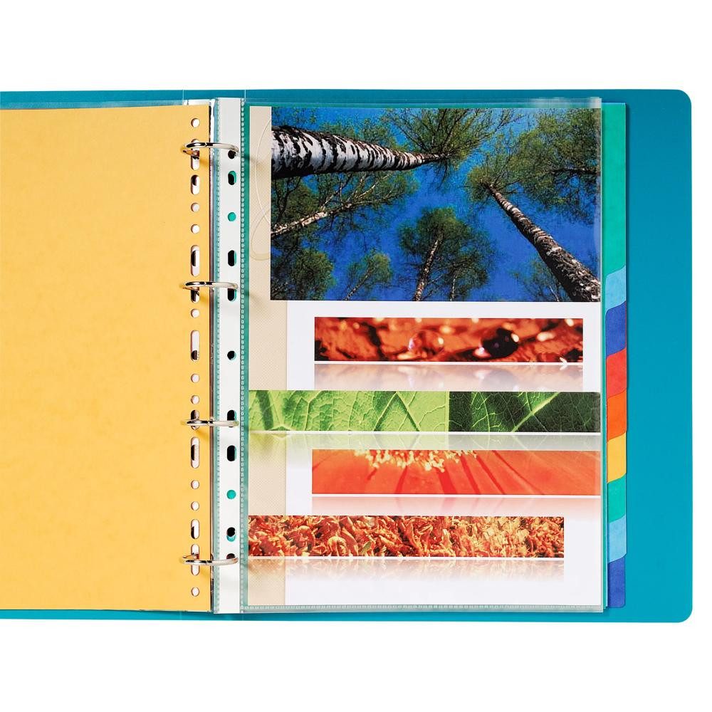 EXACOMPTA Aktenordner Exacompta Register A4 XXL Karton Farb 12tl