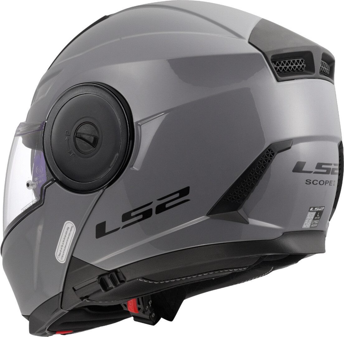 LS2 Motorradhelm FF902 Scope II Klapphelm, Vorbereitet Für Kommunikationssystem,notfallsystem-polsterung (eq