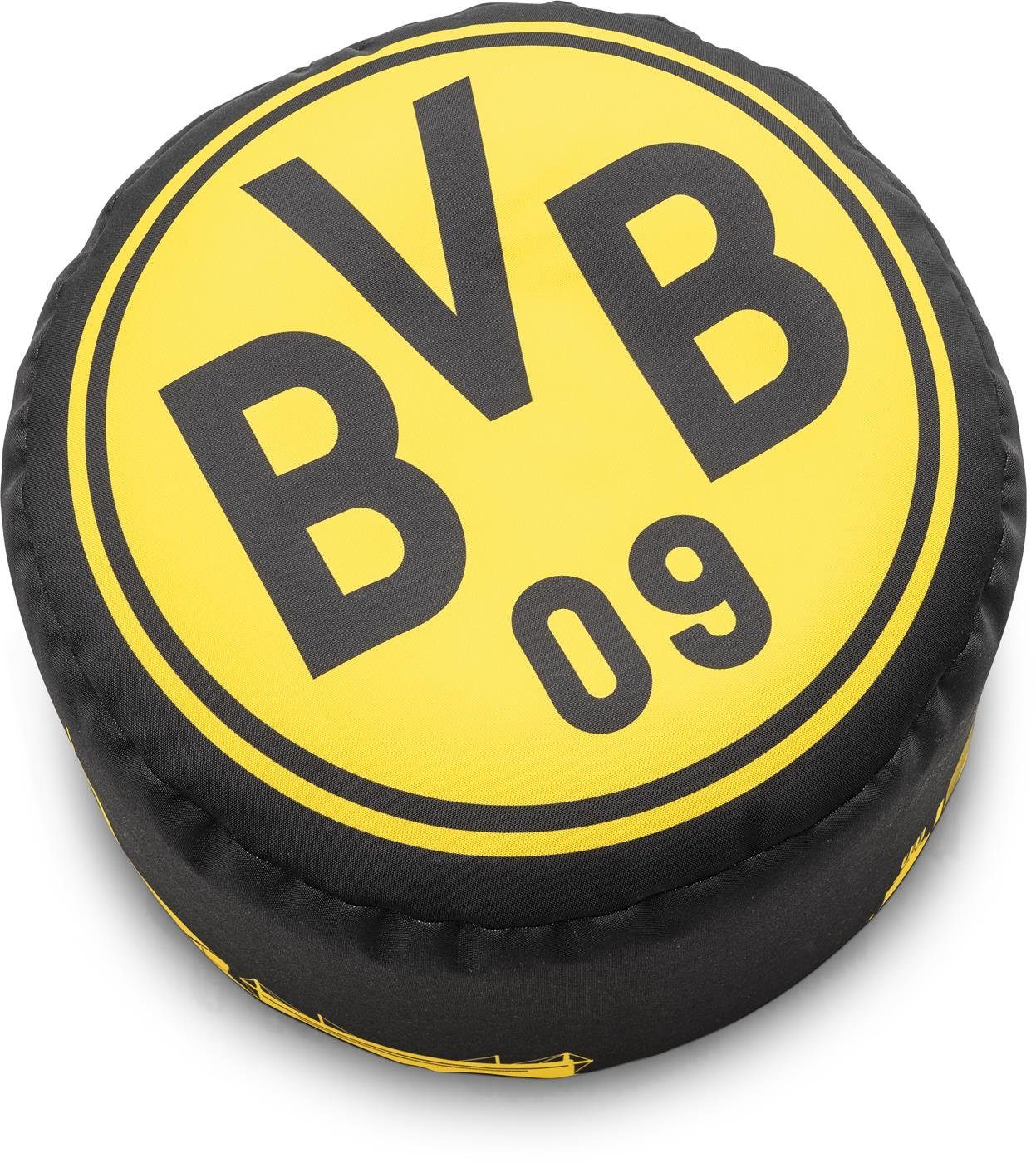 Sitzsack BVB Borussia Dortmund Dotcom VIP schwarz gelb mit Füllung