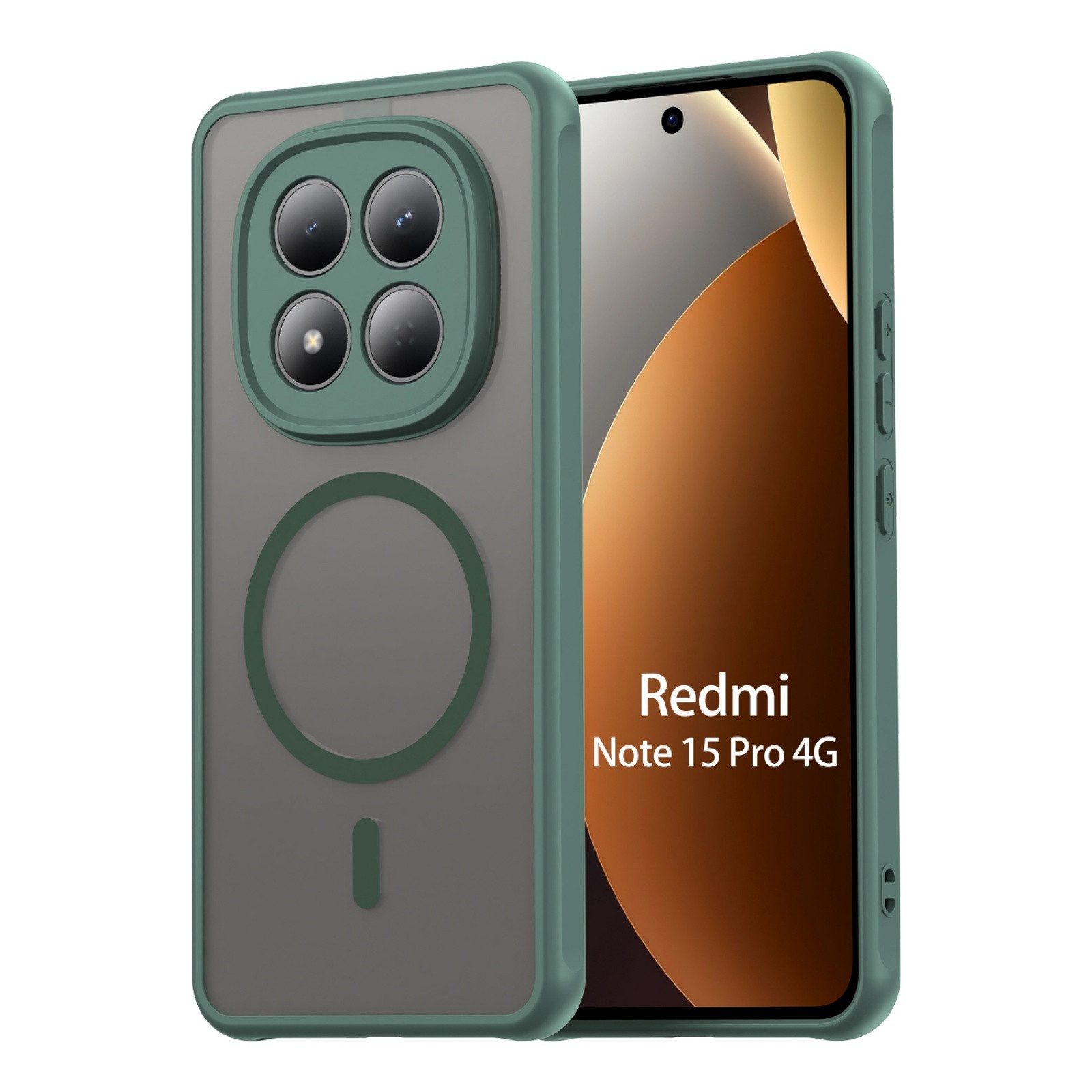 betterfon Handyhülle für Xiaomi Redmi 17 4G / 5G Magsafe Hülle kabelloses Laden, Magnetisches Laden, kompatibel mit kabellosem Ladezubehör