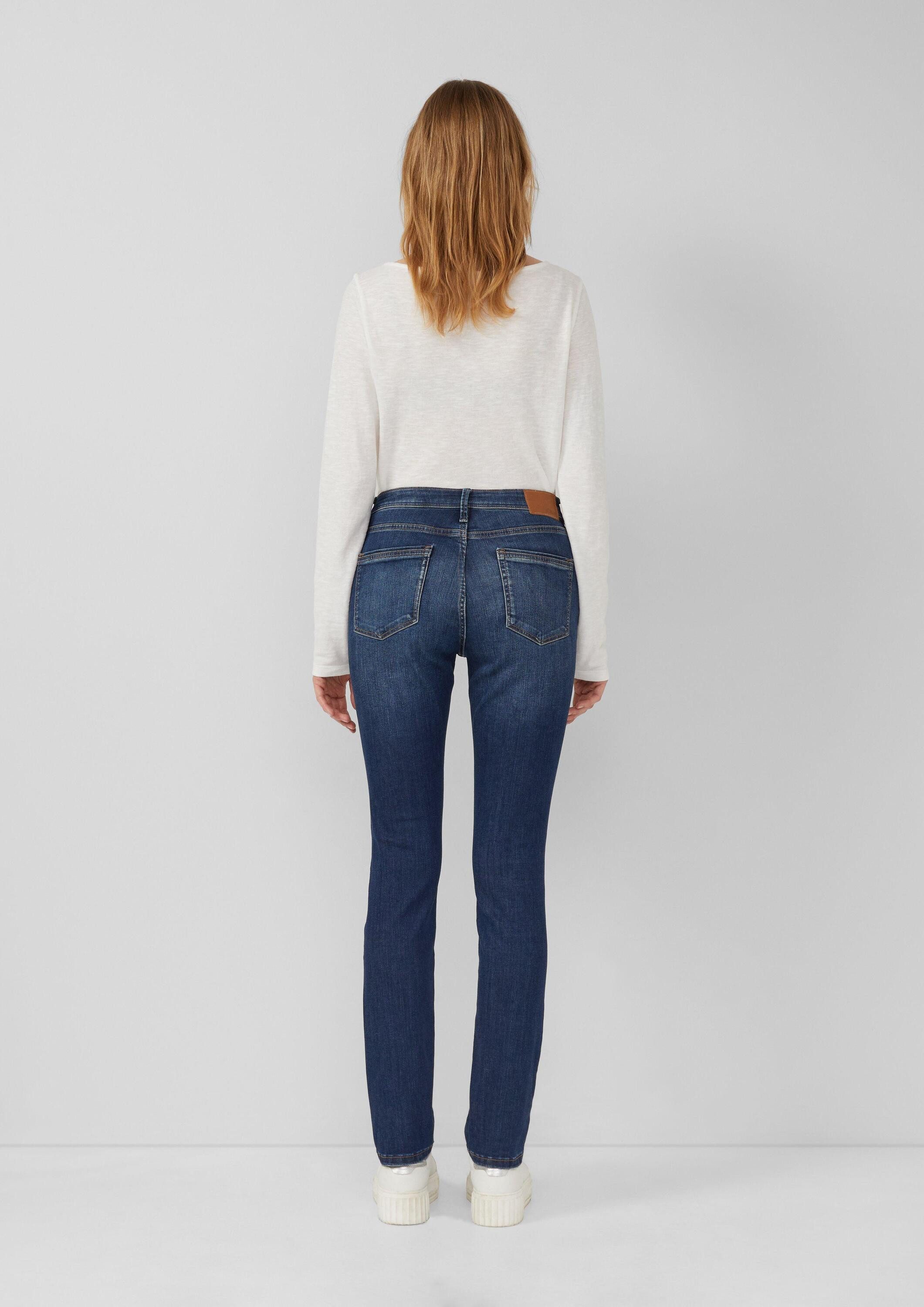 s.Oliver Slim-fit-Jeans Jeans-Hose BETSY Jeans Betsy / Slim Fit / Mid Rise / Slim Leg