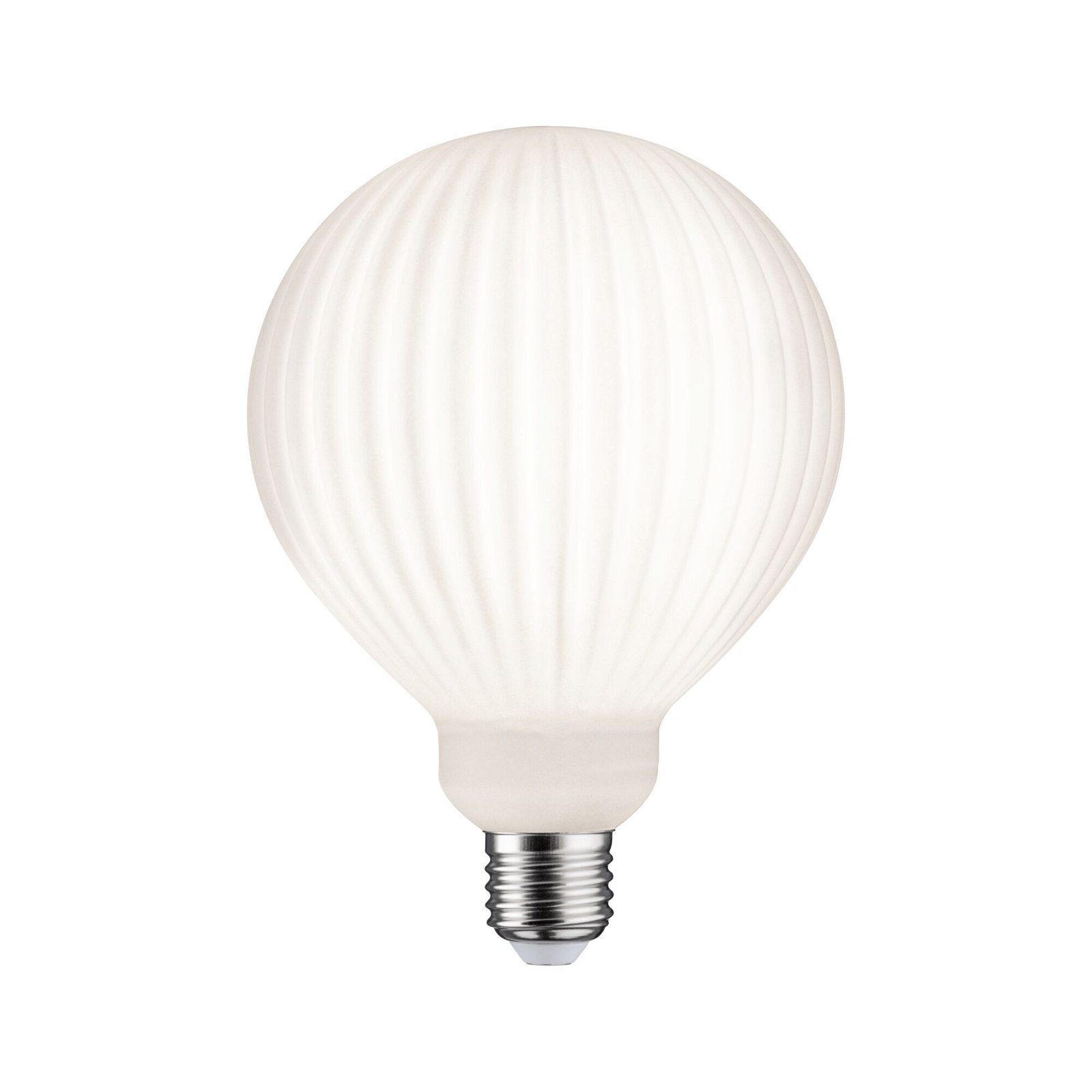 Paulmann LED-Leuchtmittel White G125 Warmweiß V2 3000K 400lm 230V, 4,3W Lampion