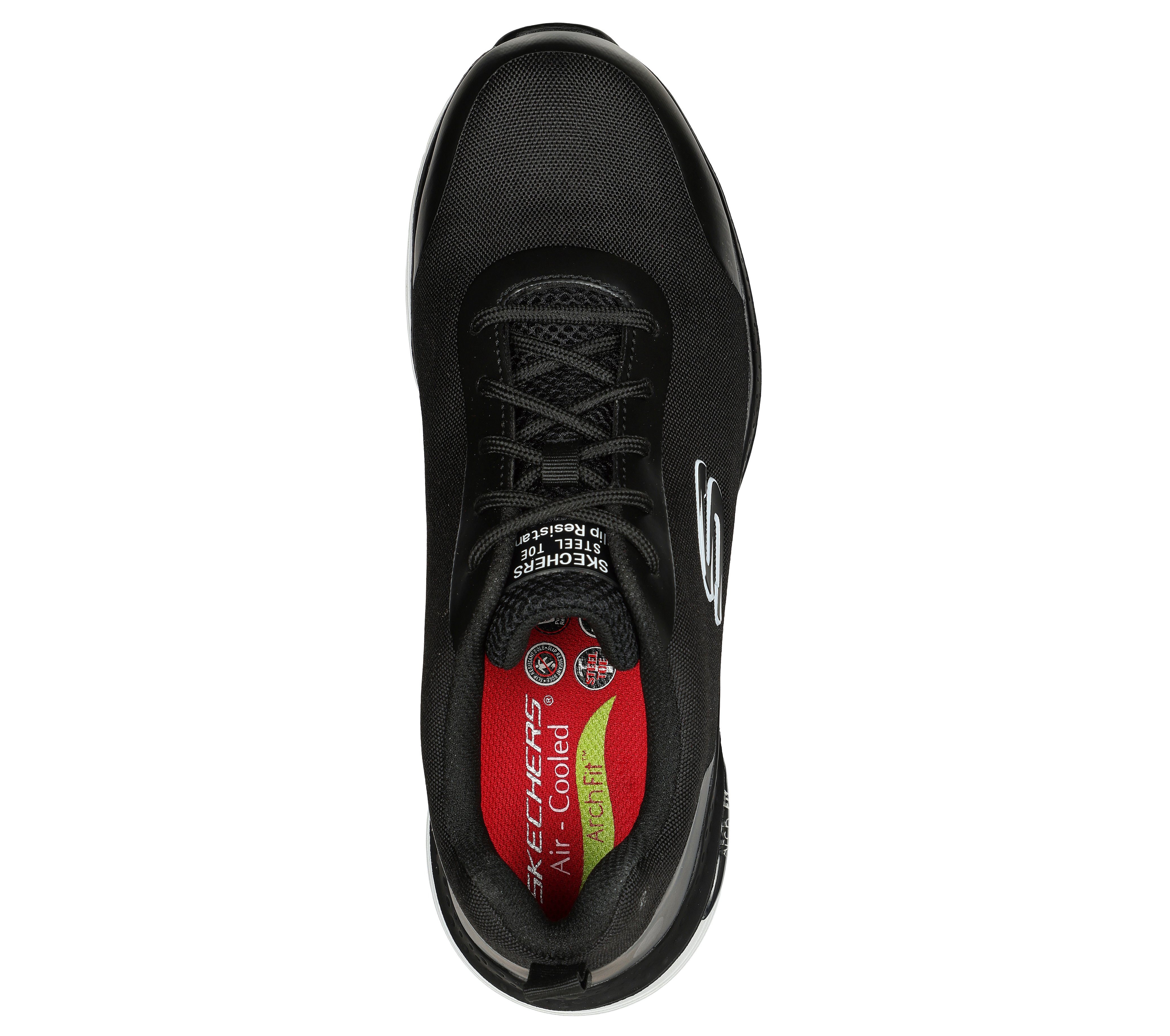 Skechers Arbeitsschuhe Herren S3 SRC ESD - Arch Fit Sr Ringstap Sneaker Sicherheitsschuh Herausnehmbare Innensohle - Fußgewölbeunterstützung, EN ISO 20345-2011 – Bild 4 von 5