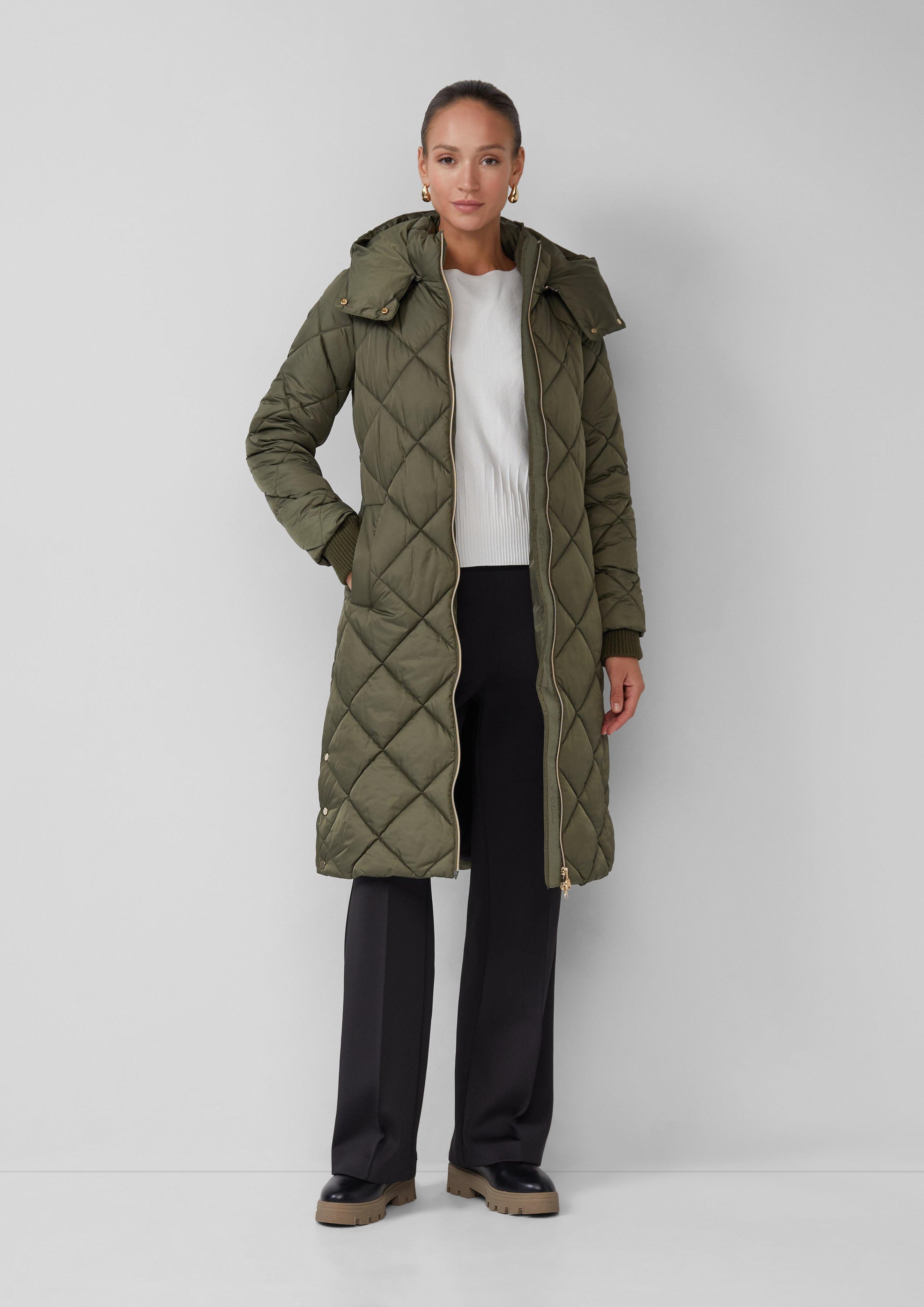 s.Oliver BLACK LABEL Funktionsmantel Wattierter Steppmantel günstig online kaufen
