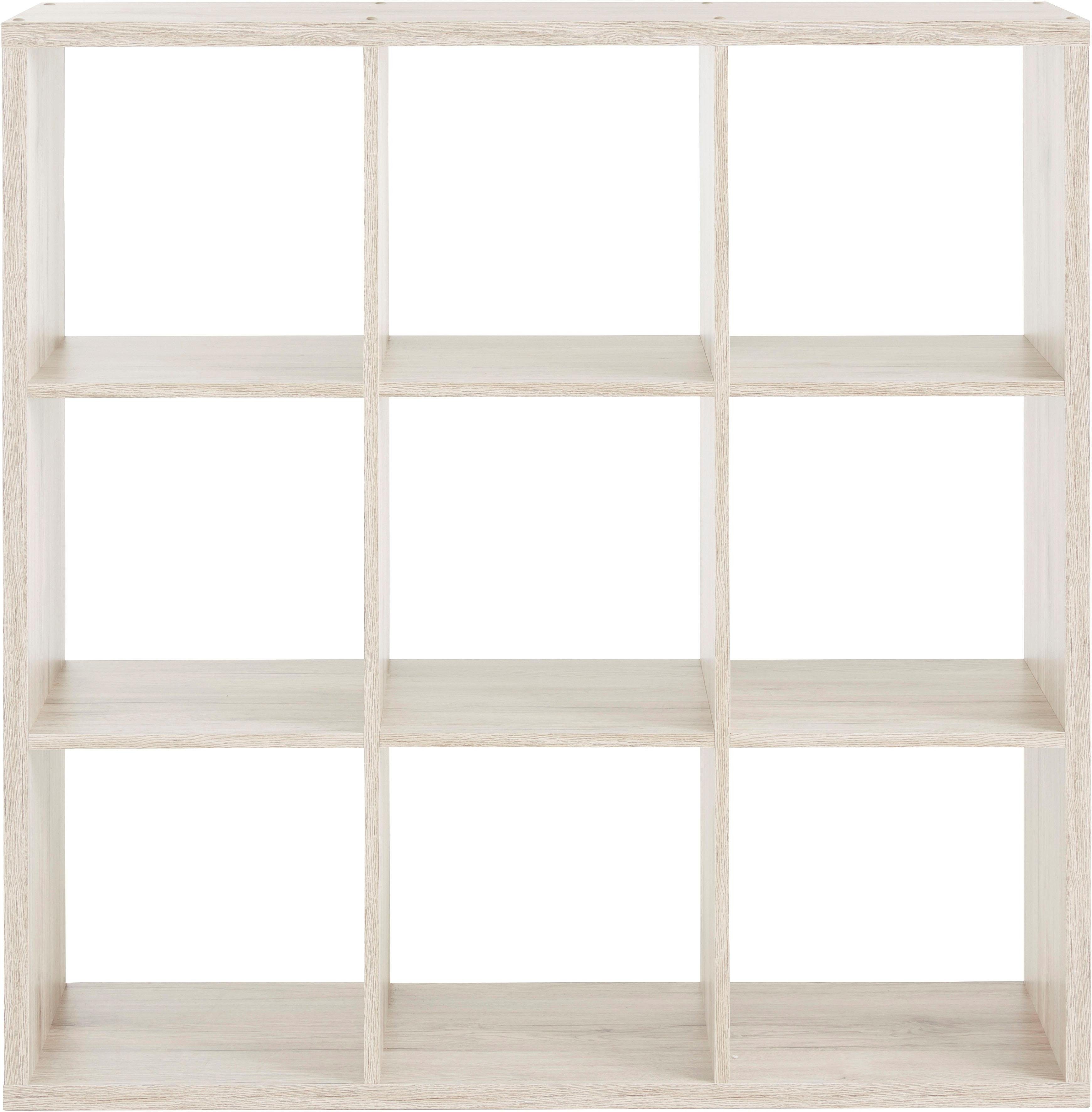 FORTE Standregal Mauro, Fachgröße 33x33cm, 4 Fächer