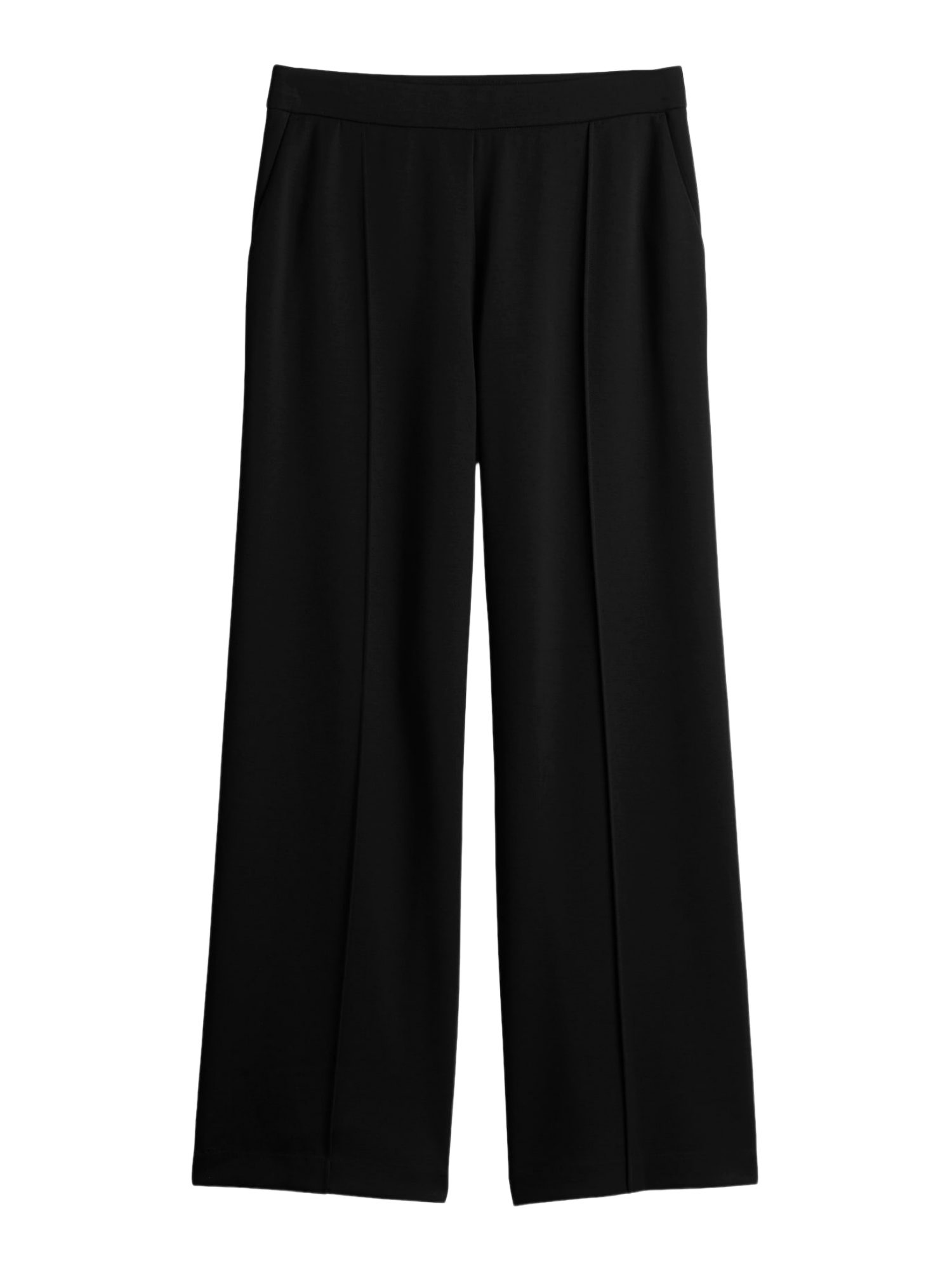 OPUS Stoffhose mit mattem Glanz Abgesteppte Biese für einen cleanen Look