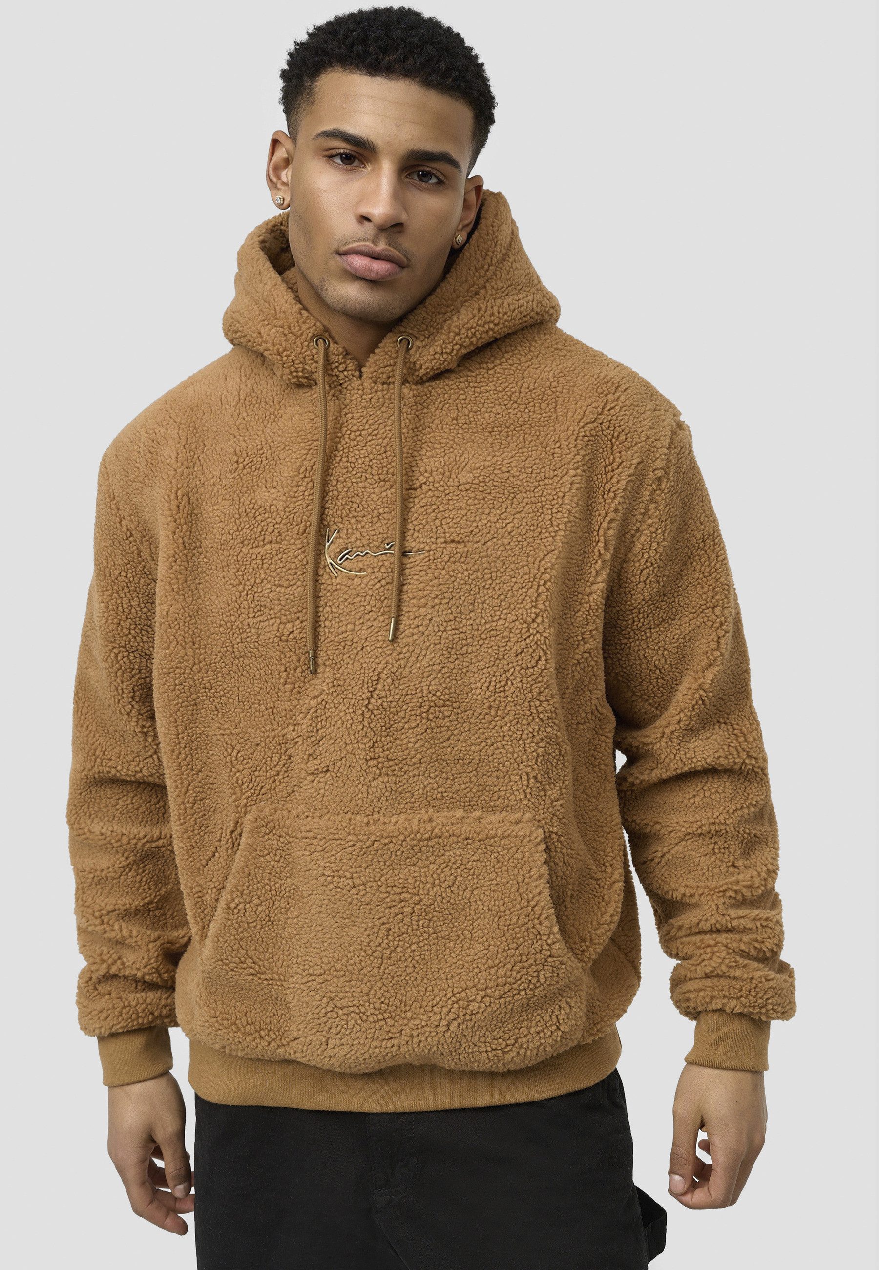 Karl Kani Kapuzenpullover Karl Kani Herren KM213-064-2 Small Signature Teddy Hoodie (1-tlg)