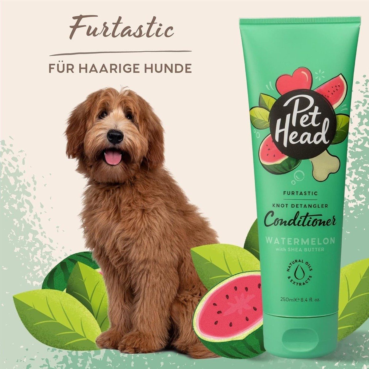 Pet Head Fellpflege Conditioner "Furtastic" Watermelon 250 ml