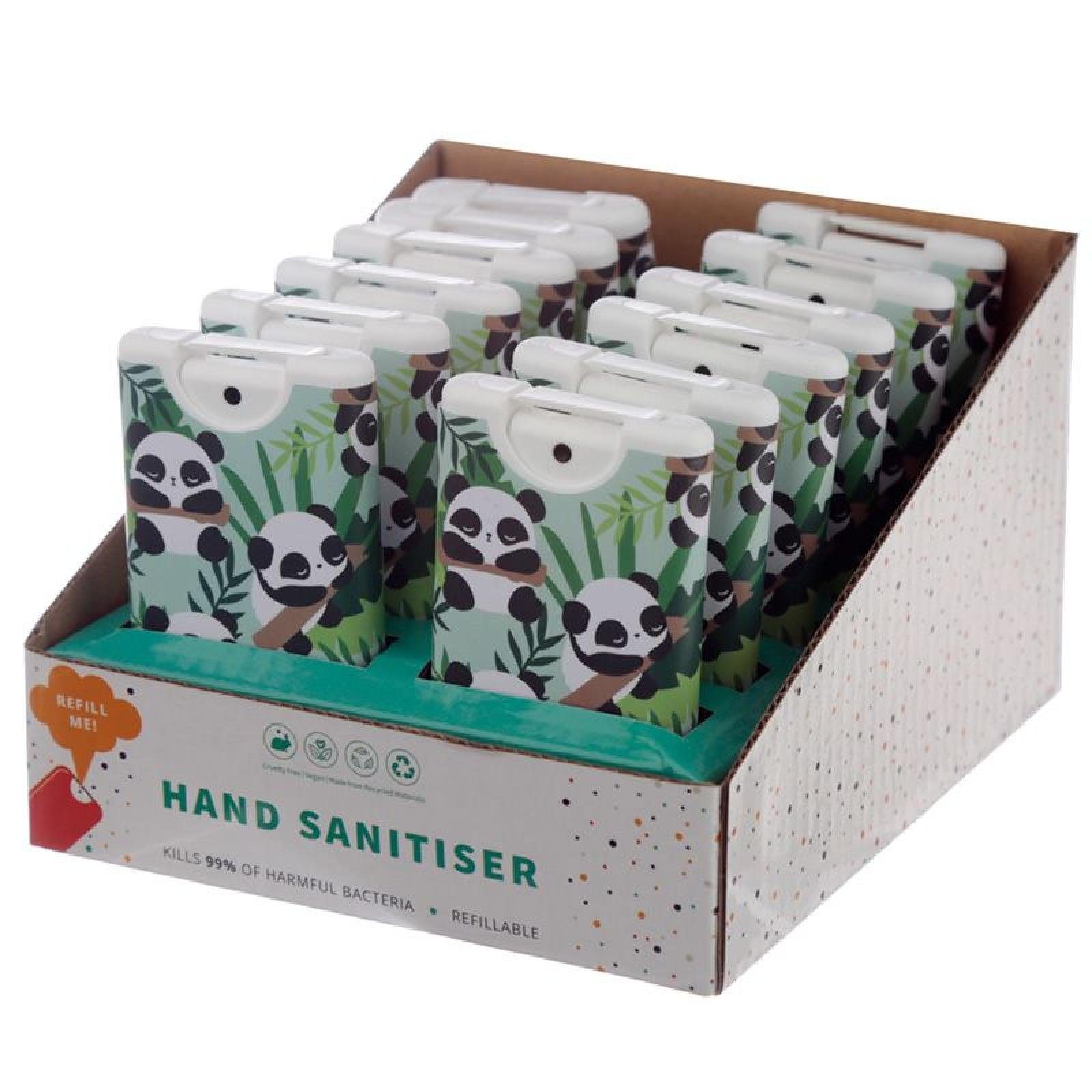 15ml (pro (neue Handreinigungsspray Stück) Puckator Körperspray Verpackung) Pandarama