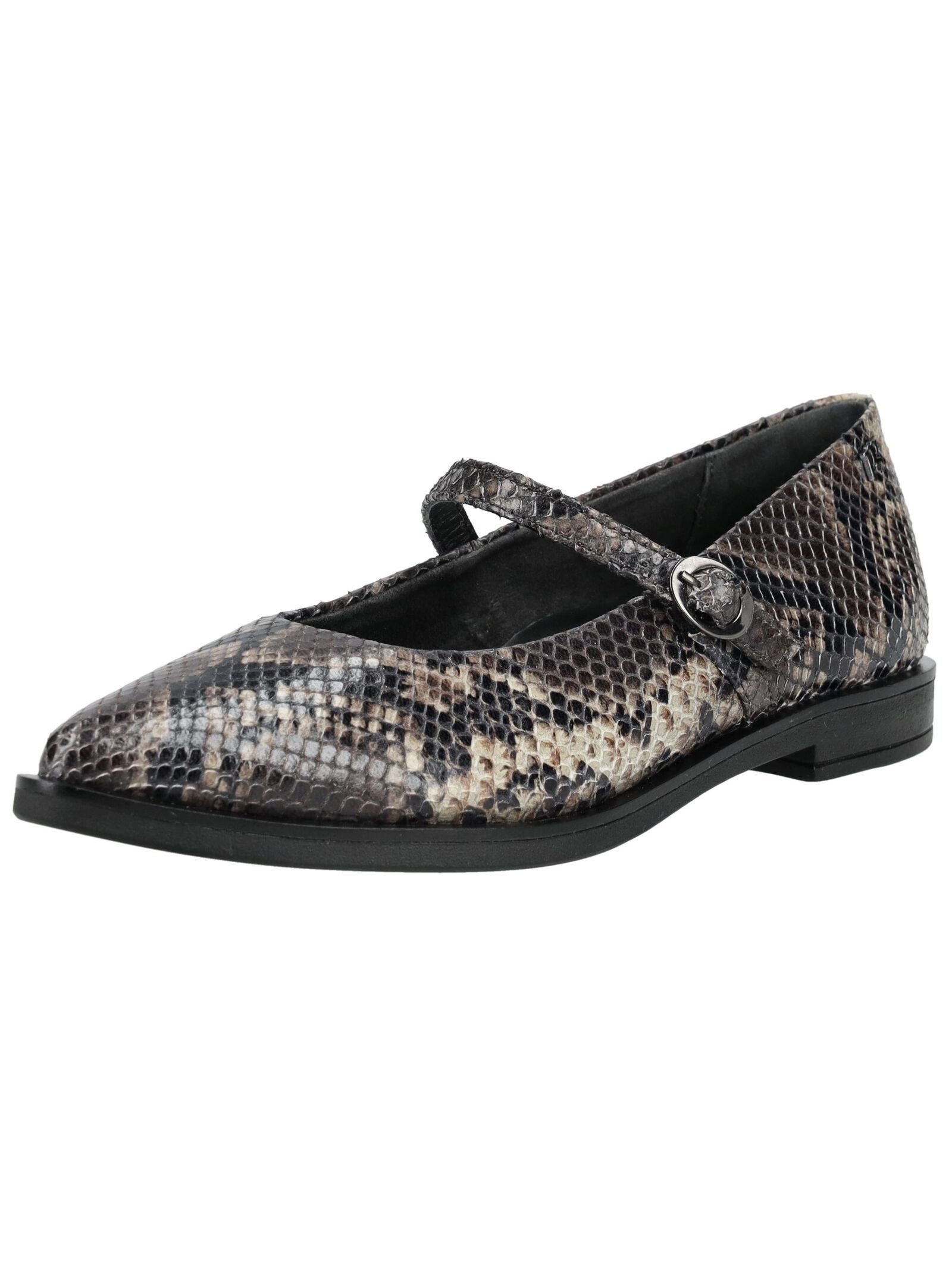 Ballerinas Leder Riemchenballerina