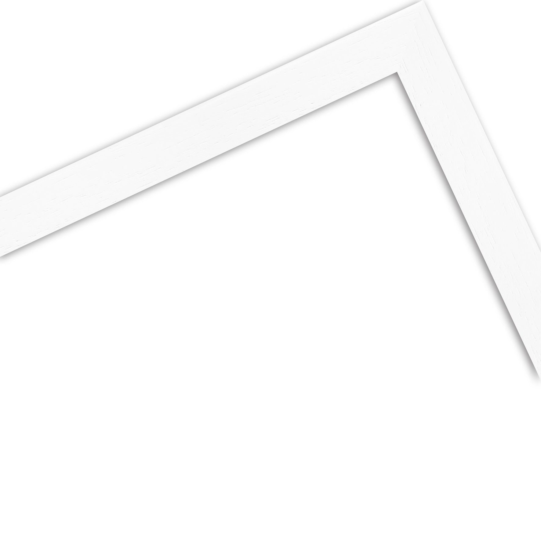 WANDStyle Bilderrahmen H950, Weiß gemasert, aus günstig online kaufen