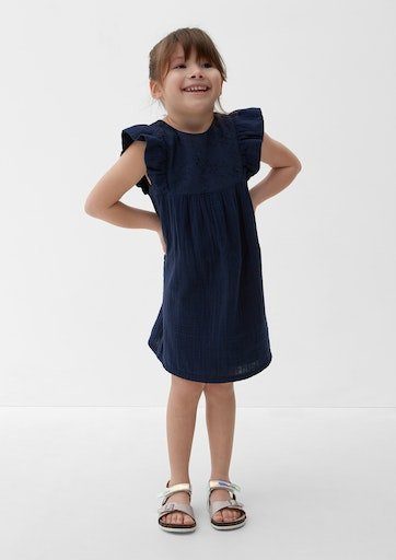 s.Oliver Minikleid Ajourmuster mit Junior