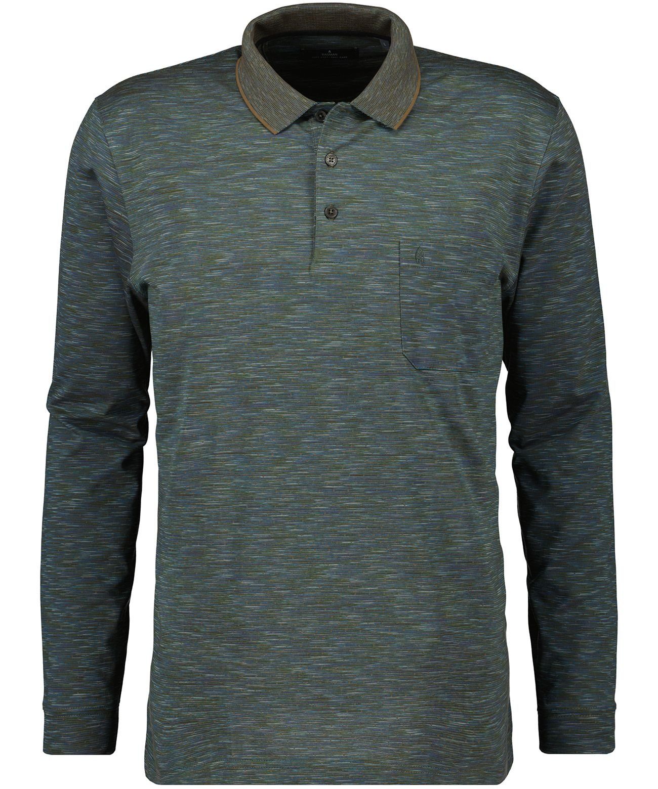 Langarm-Poloshirt RAGMAN