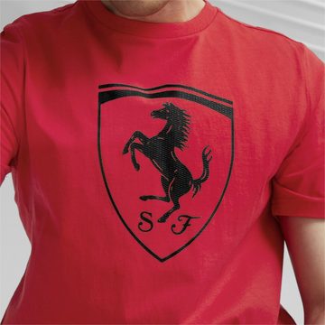 PUMA T-Shirt Scuderia Ferrari Race Big Shield Motorsport T-Shirt Herren