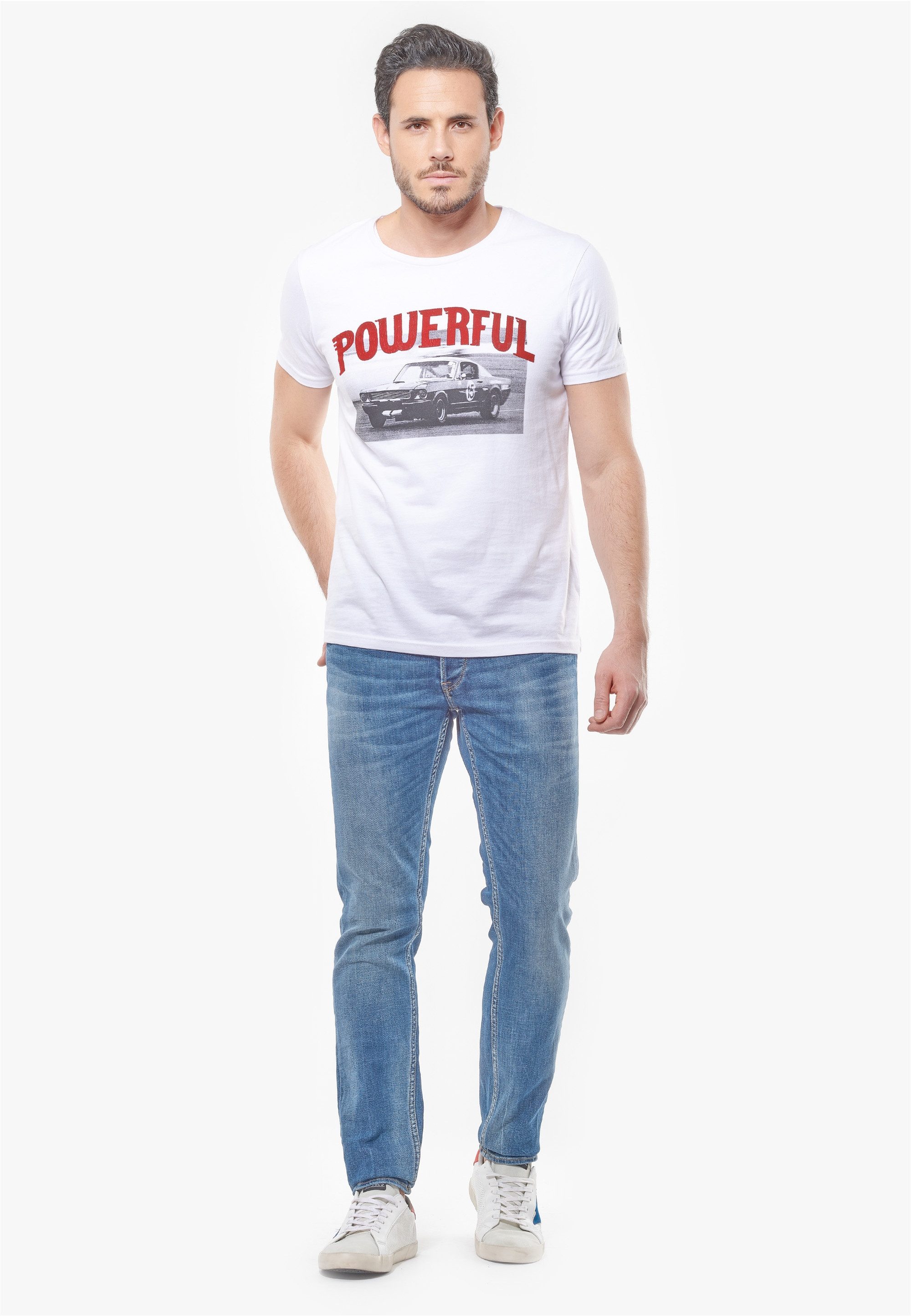 Le Temps Des Cerises Bequeme Jeans im lässigen Washed-Look