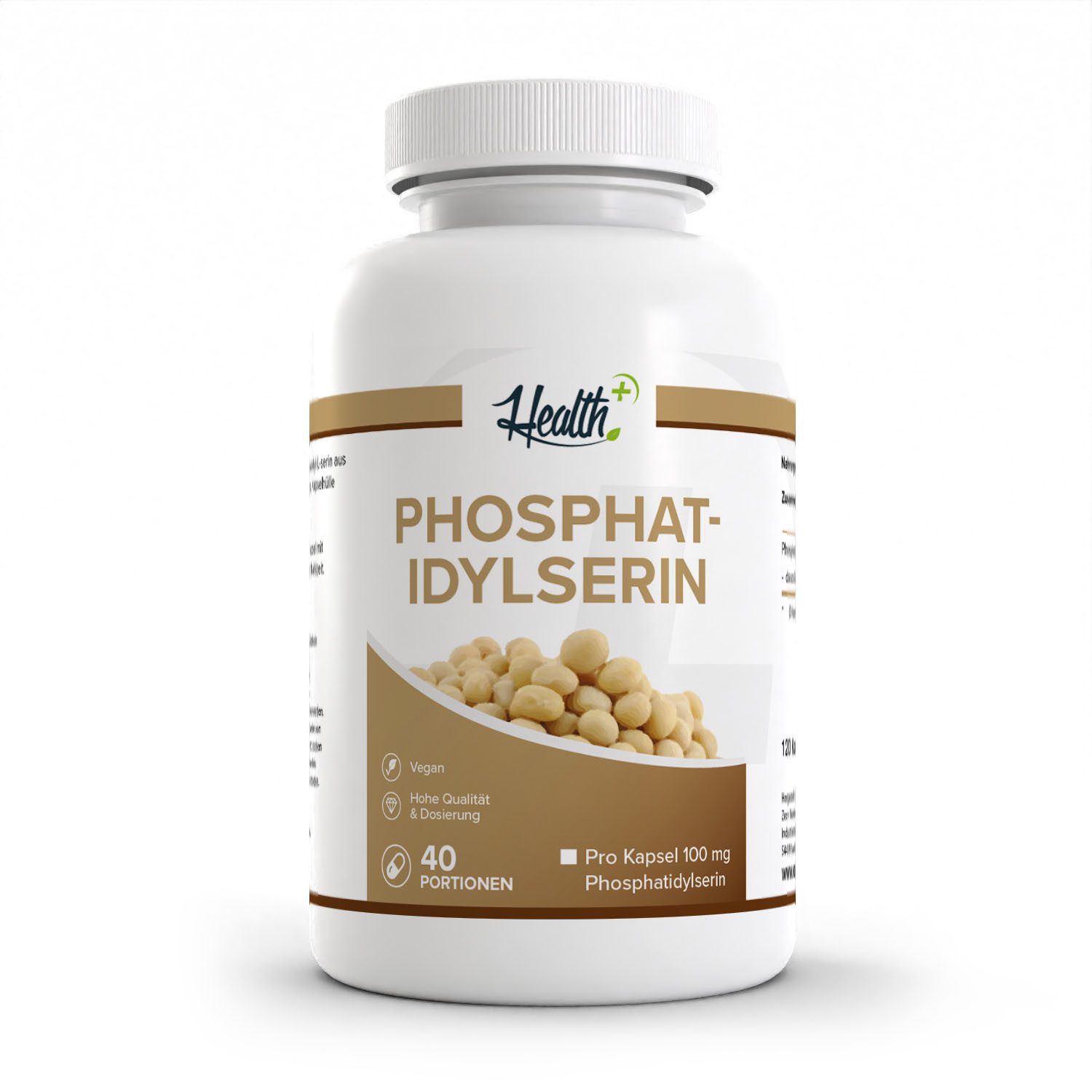 Zec+ Nutrition HEALTH+ PHOSPHATIDYLSERIN, 120 Kapseln Kapseln