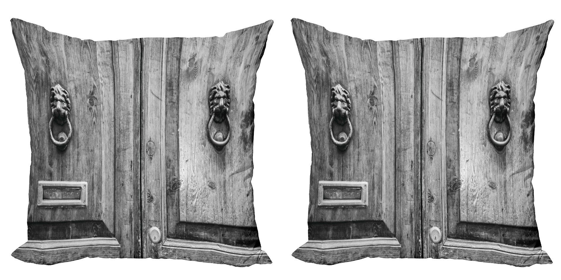 Digitaldruck, Rustikal Modern Toskana Kissenbezüge (2 Haus Stück), Doppelseitiger Accent Florance Abakuhaus