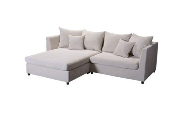 Küchen-Preisbombe Sofa Couch Ecksofa Eckcouch Wohnlandschaft Pam 1 Cord Bezug, Sofa in L-Form