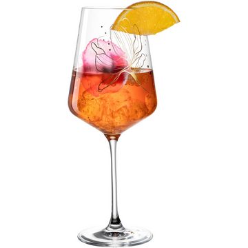 LEONARDO Aperitifglas Presente, Kristallglas, 4 Gläser, ideal für Aperitif, Spülmaschinengeeignet