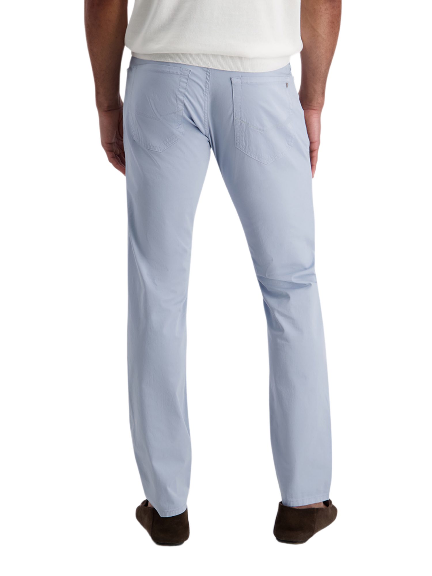 Pierre Cardin Stoffhose blau, Casual, Baumwolle, Unifarben, Regular Fit