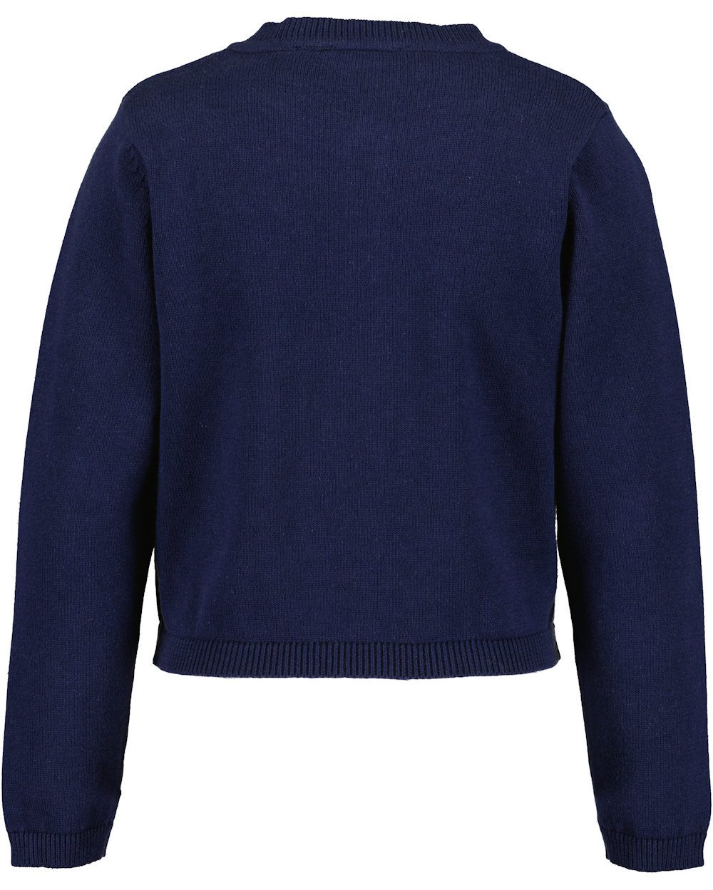 Blue Seven Strickjacke Blue Seven Mädchen Strickjacke Blume ultramarin blau (1-tlg., kein Set)