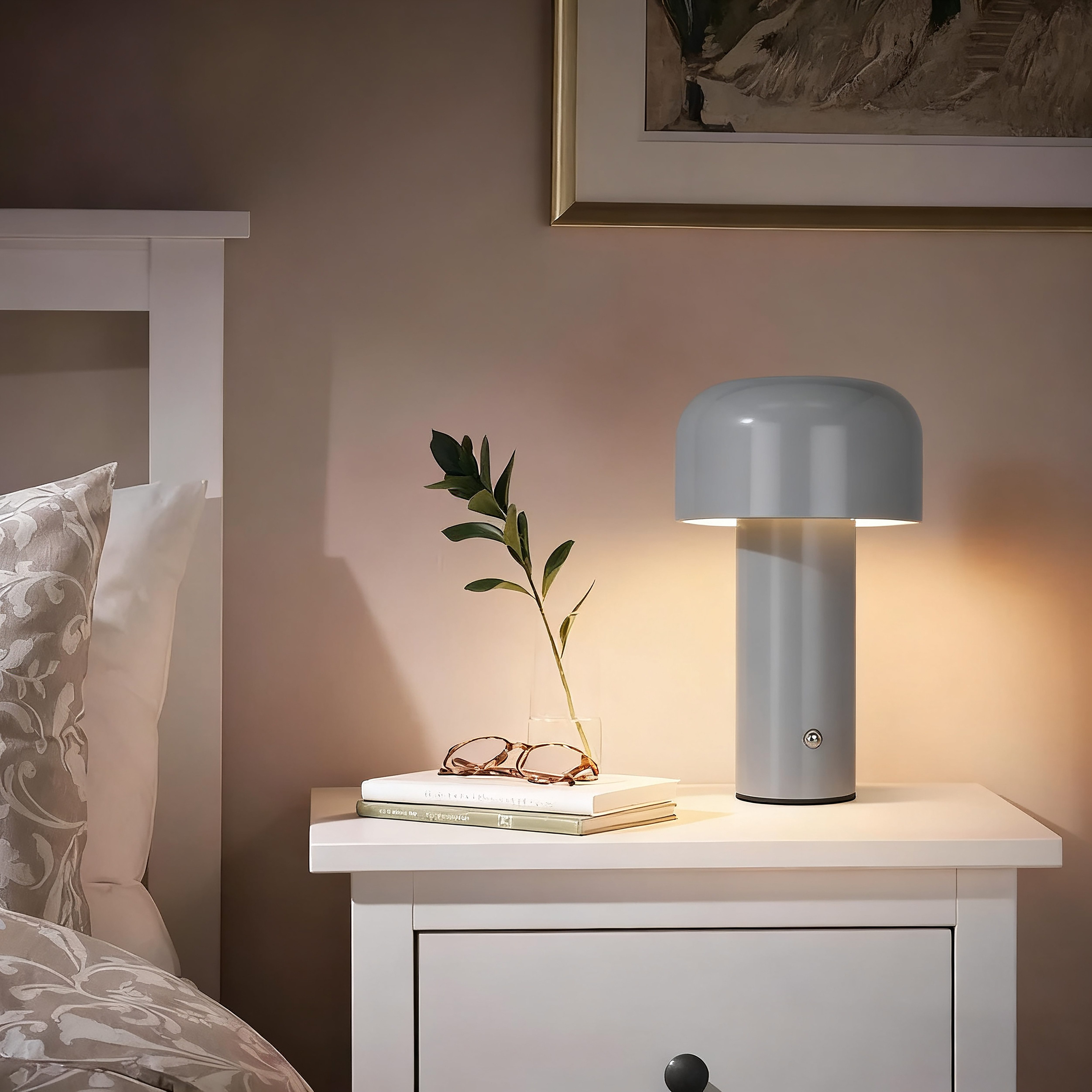 OTTO home LED Tischleuchte Ronno, Dimmer, Dimmfunktion, Ein-/Ausschalter, F günstig online kaufen