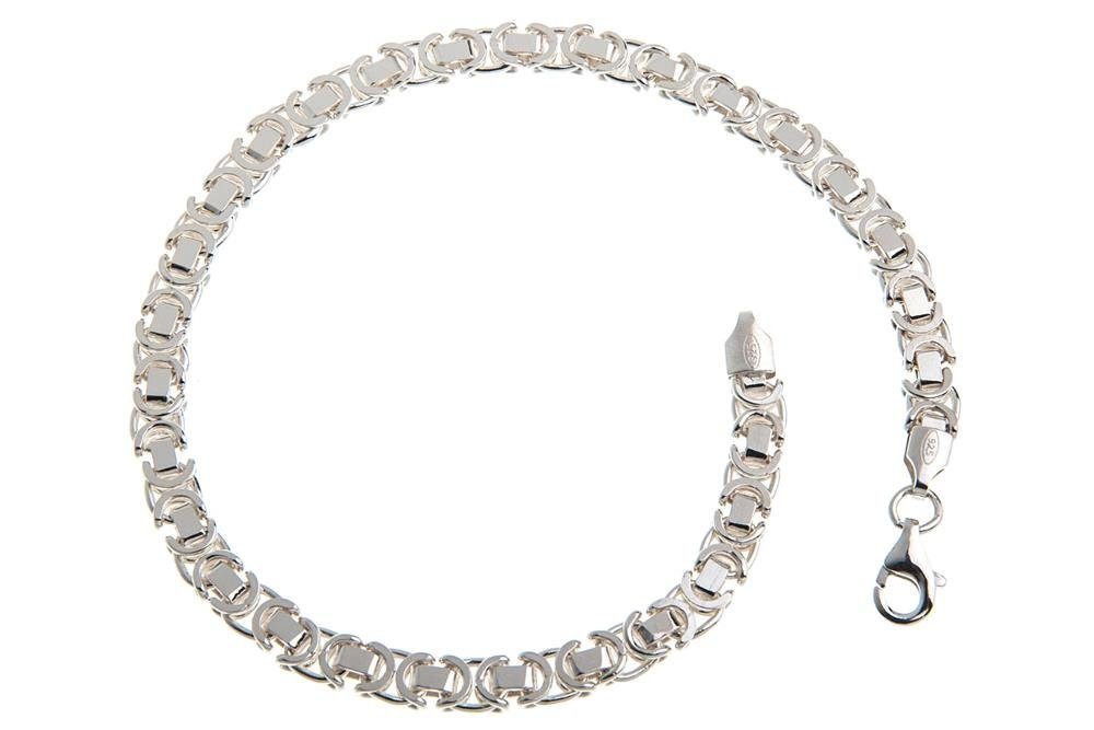 Silberkettenstore Silberarmband Königskette Armband, flach 4,6mm günstig online kaufen