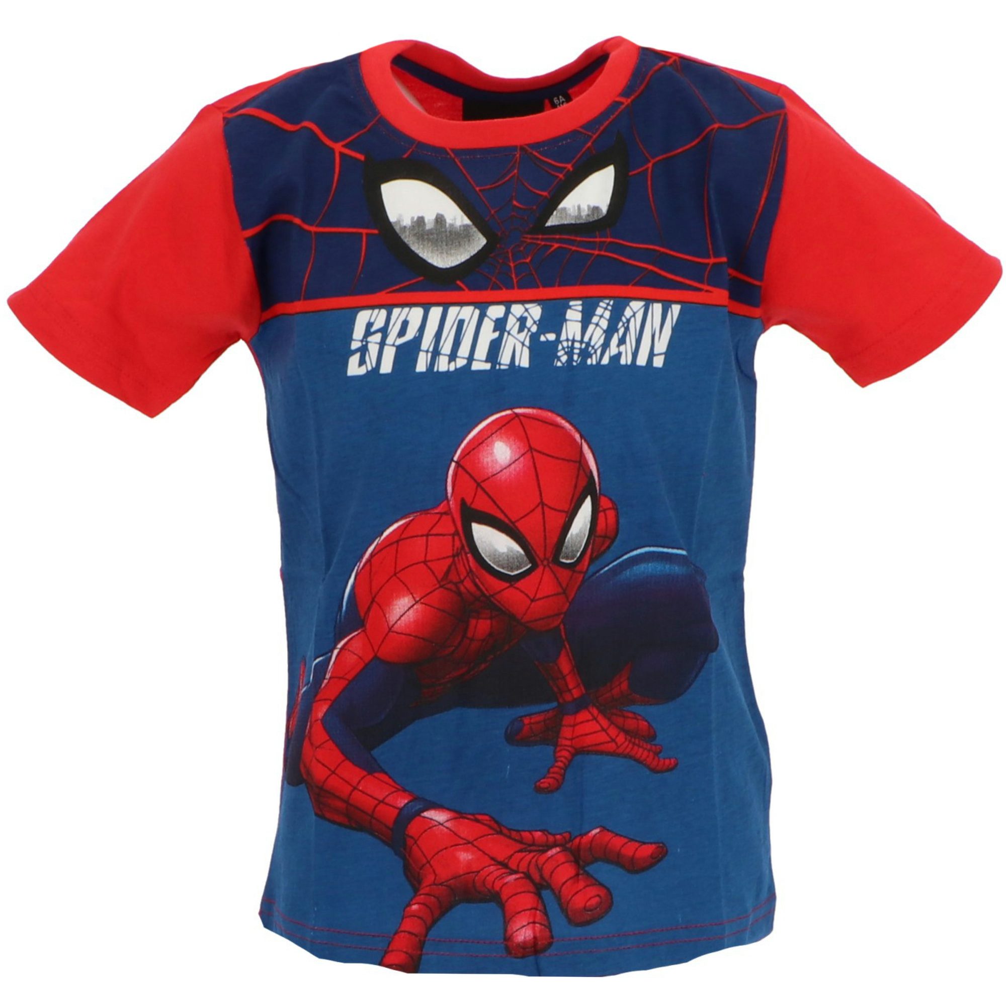 Print-Shirt Marvel Spiderman Kinder Jungen T-Shirt Kurzarm Shirt