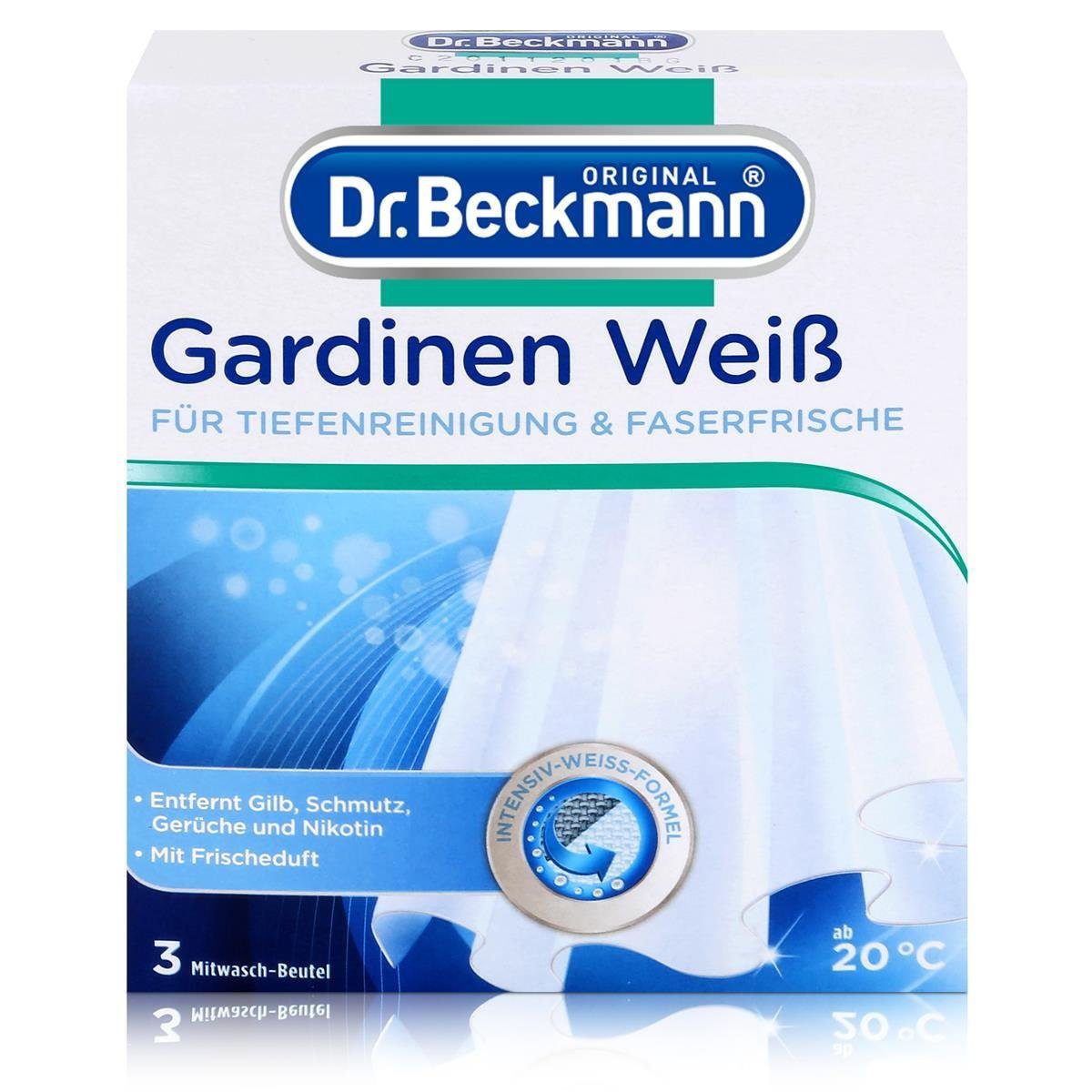 Dr. Beckmann Dr. Beckmann Gardinen Weiß 120g - Intensives Weiß & Faserfrische Spezialwaschmittel