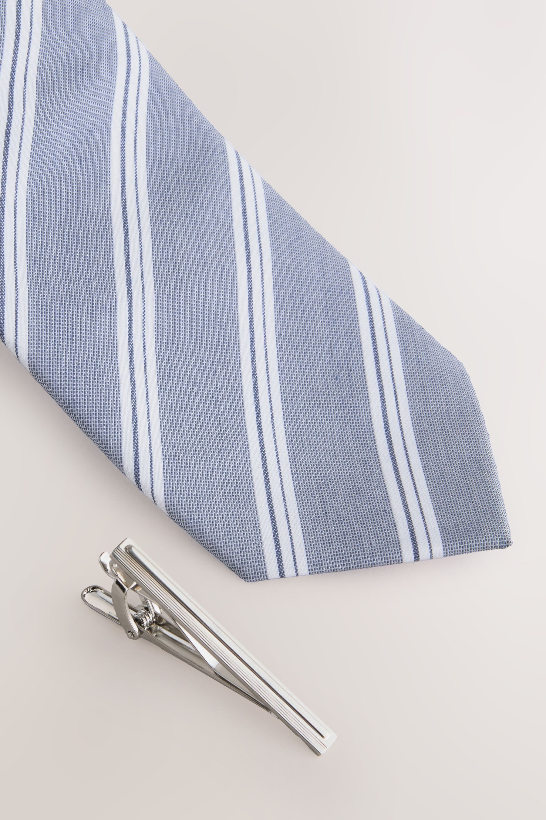 Next Krawatte Gestreifte Krawatte (2-St)