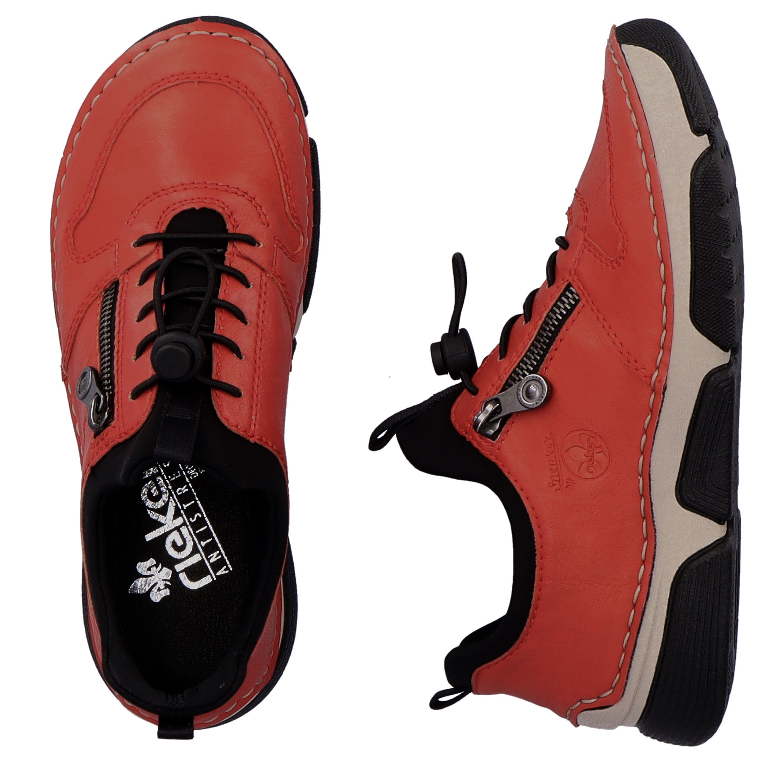 Rieker Slip-On Sneaker Schlupfschuh, Halbschuh, Freizeitsneaker, Gummizug, günstig online kaufen