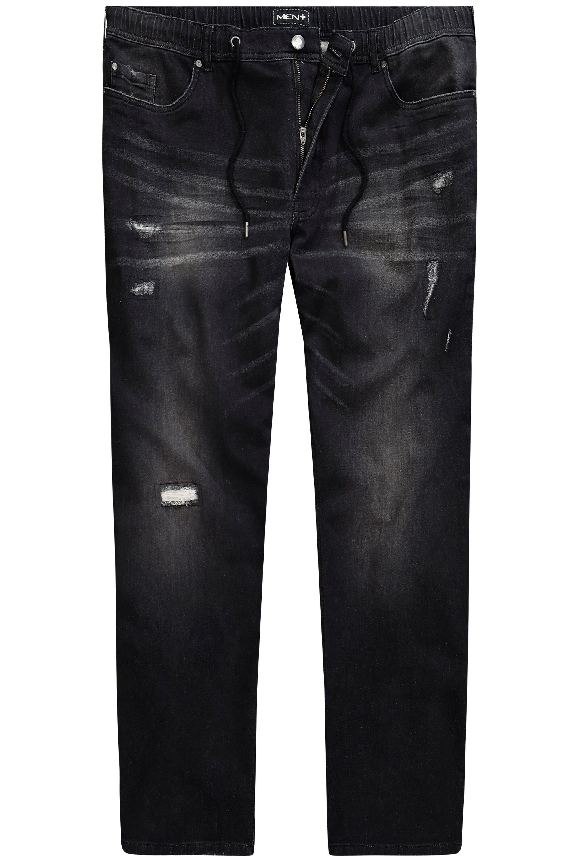 Men Plus 5-Pocket-Jeans Schlupfjeans Bauchfit Straight Fit 5-Pocket günstig online kaufen