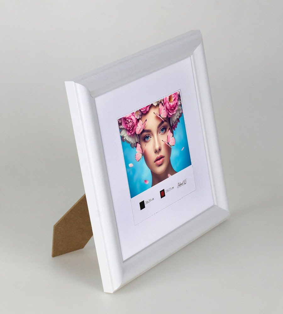 IDEAL TREND Bilderrahmen Holzrahmen mit Kunststoffglas günstig online kaufen