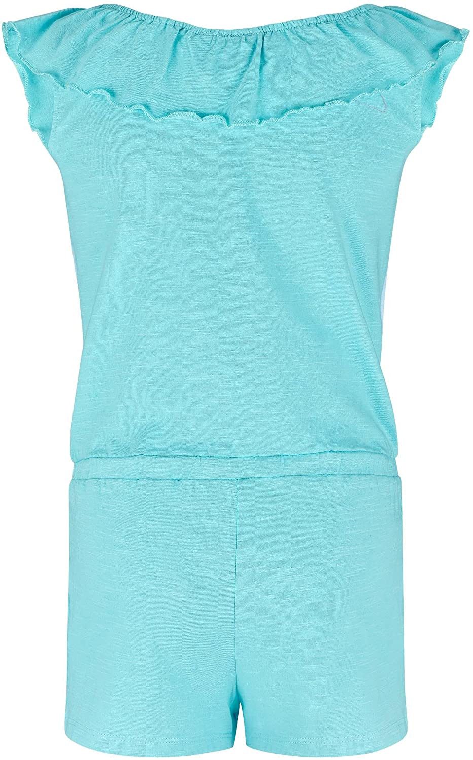 Disney Frozen Kurzoverall FROZEN Anna + Elsa Die Eiskönigin Sommeroverall 4 6 8 Jahre Frozen Mädchensommeroverall