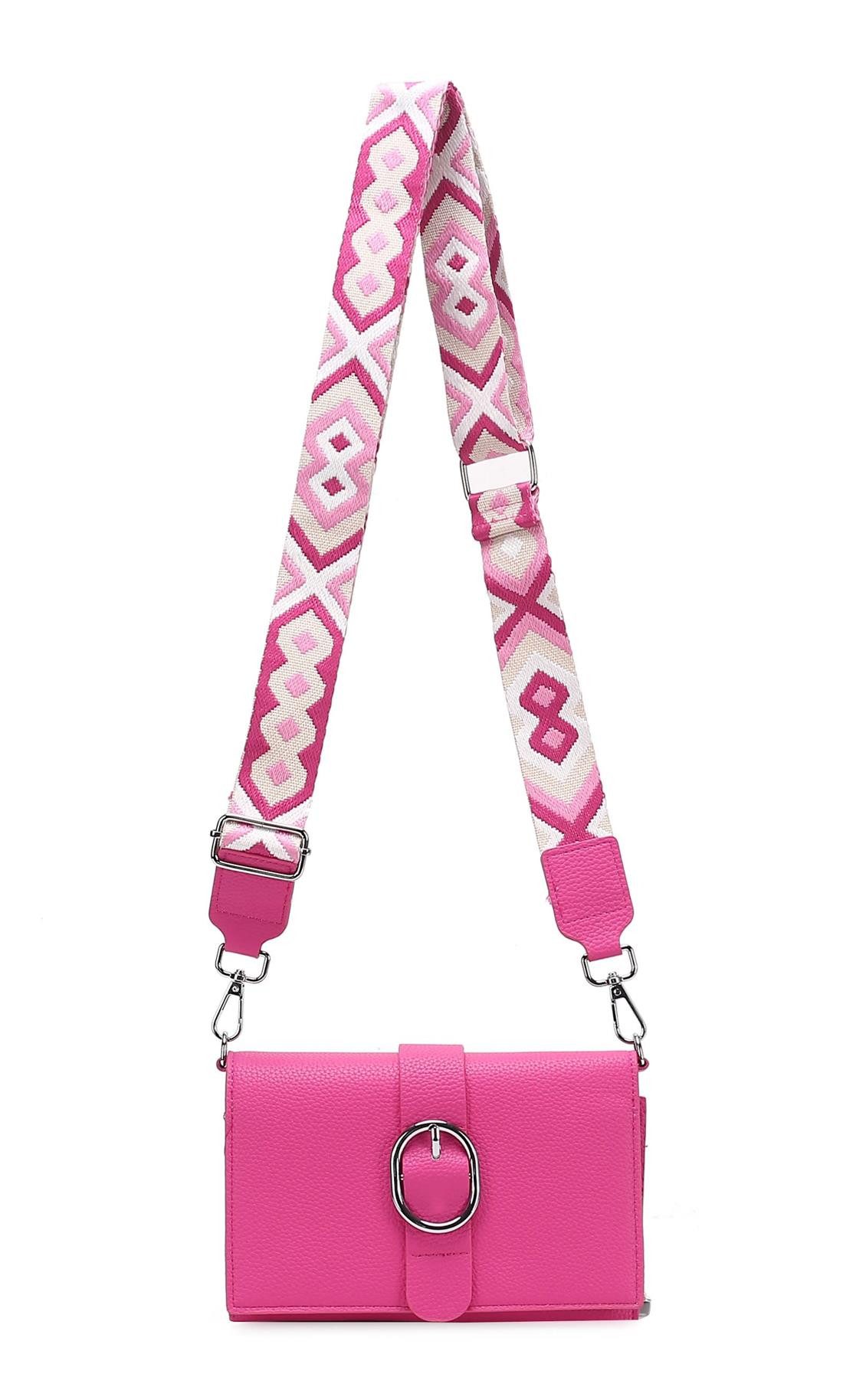 Schultertasche Damen CROSS OVER BODY Brusttasche Umhängetasche Clutch mit Geldbörse