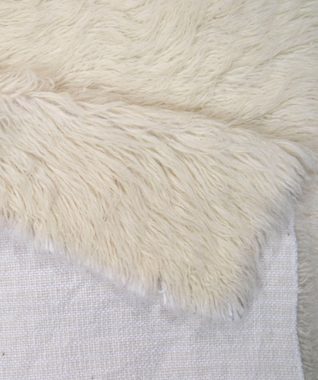 Wollteppich Flokos 1, THEKO, rechteckig, Höhe: 40 mm, original griechischer Flokati, Hochflor, Uni Farben, reine Wolle