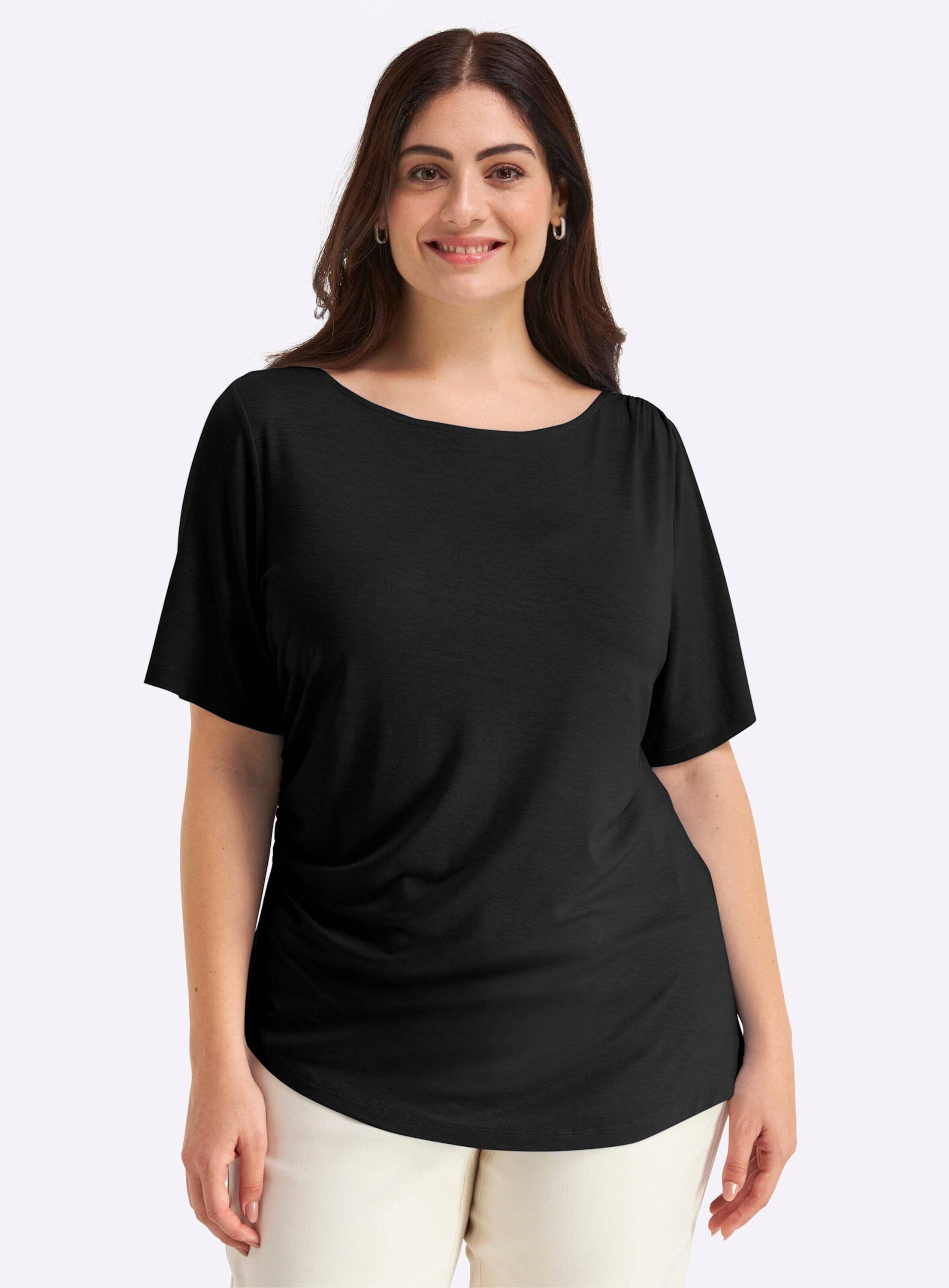 Sheego T-Shirt Shirt Kurzarm