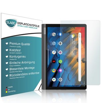 SLABO Schutzfolie 2 x Displayschutzfolie Crystal Clear, Lenovo Yoga Smart Tab 10,1" (YT-X705F)