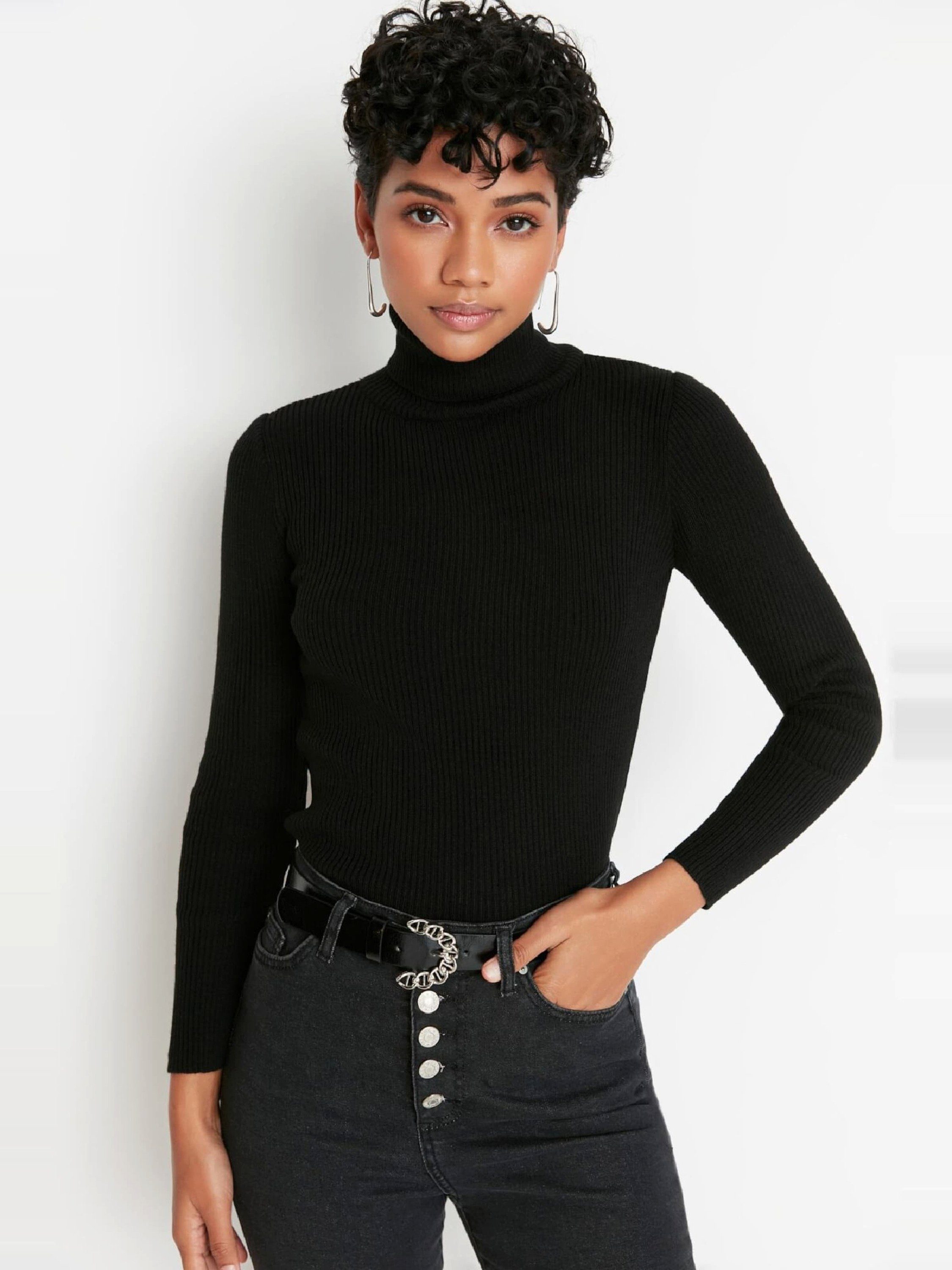 Trendyol Strickpullover (1-tlg) Plain/ohne Details