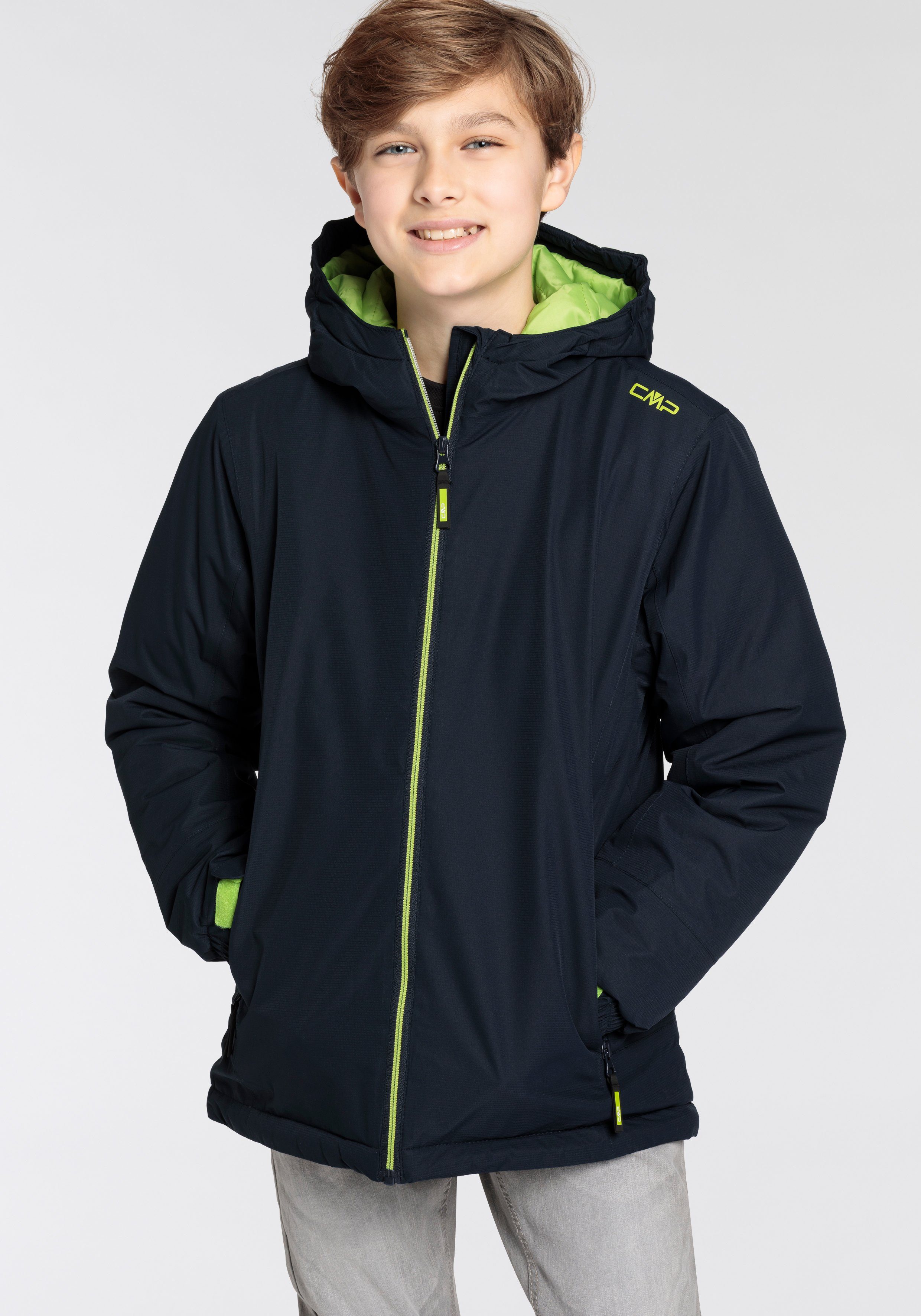 CMP Outdoorjacke black blue | Regenjacken