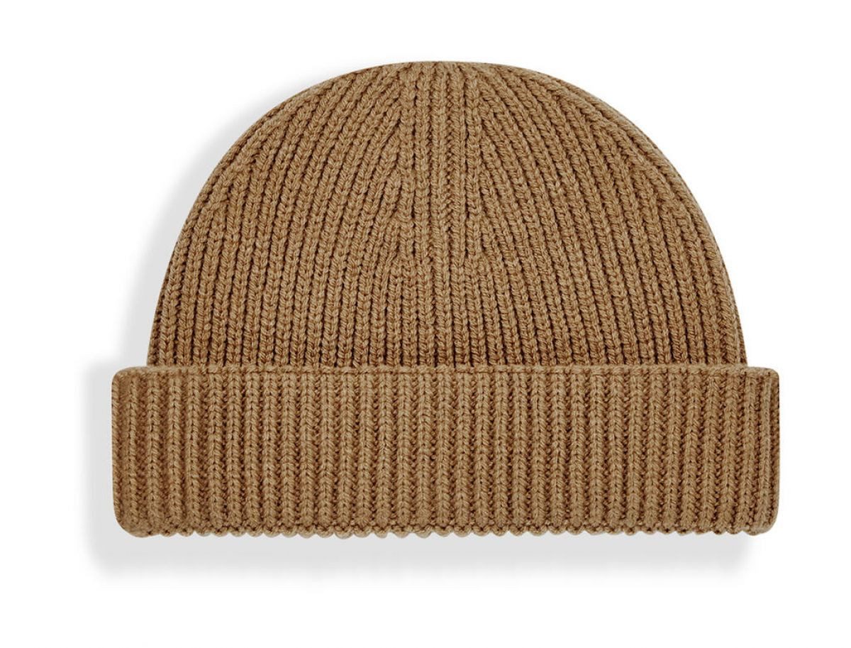 Beechfield® Bommelmütze Harbour Beanie - 50% recycelten Polyester